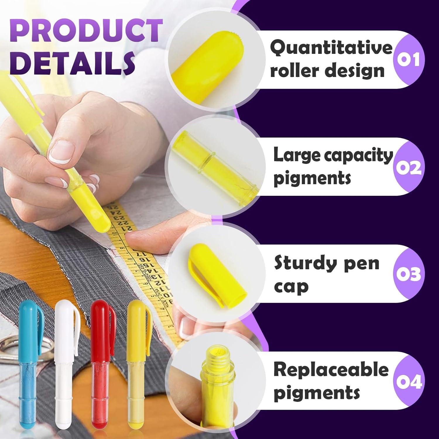 Tiza de Costura Borrable Chaseroad 4 Colores 67.6g