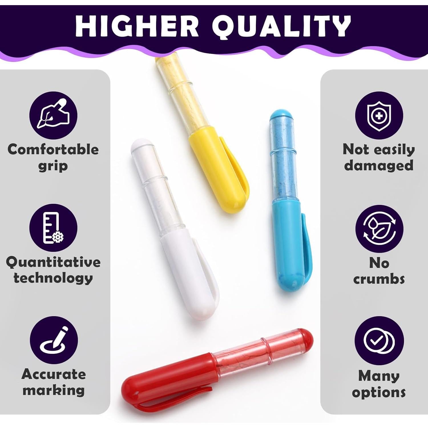 Tiza de Costura Borrable Chaseroad 4 Colores 67.6g