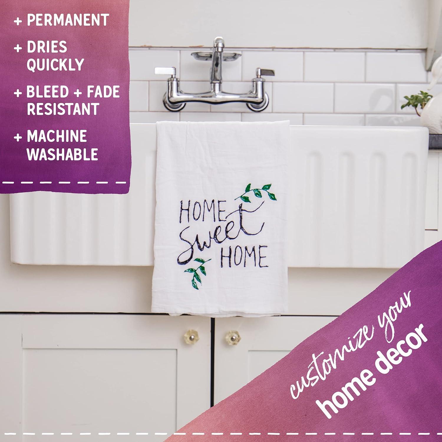 Marcadores de Tela Crafts 4 All - Paquete de 24 Multicolor