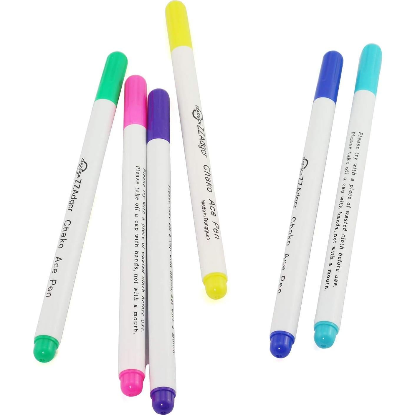 Marcadores de Tinta Desaparecedora Bouti1583 - 12 PCS 6 Colores