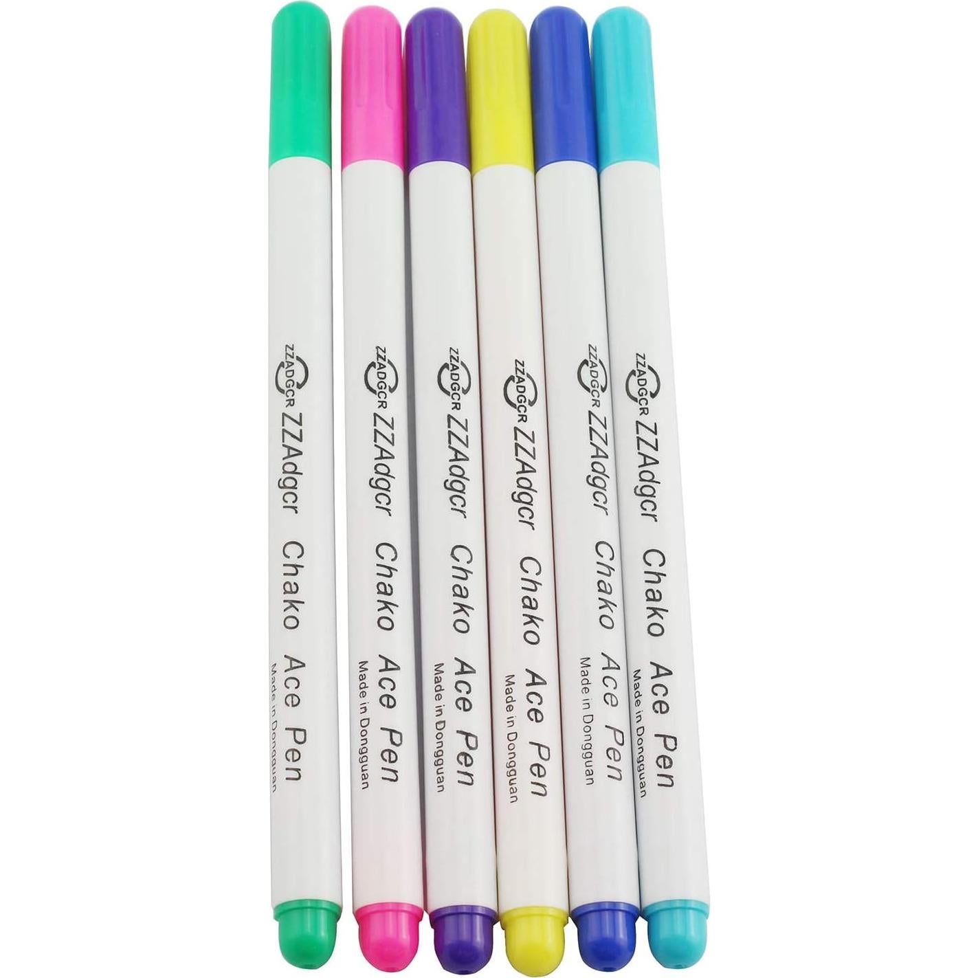 Marcadores de Tinta Desaparecedora Bouti1583 - 12 PCS 6 Colores