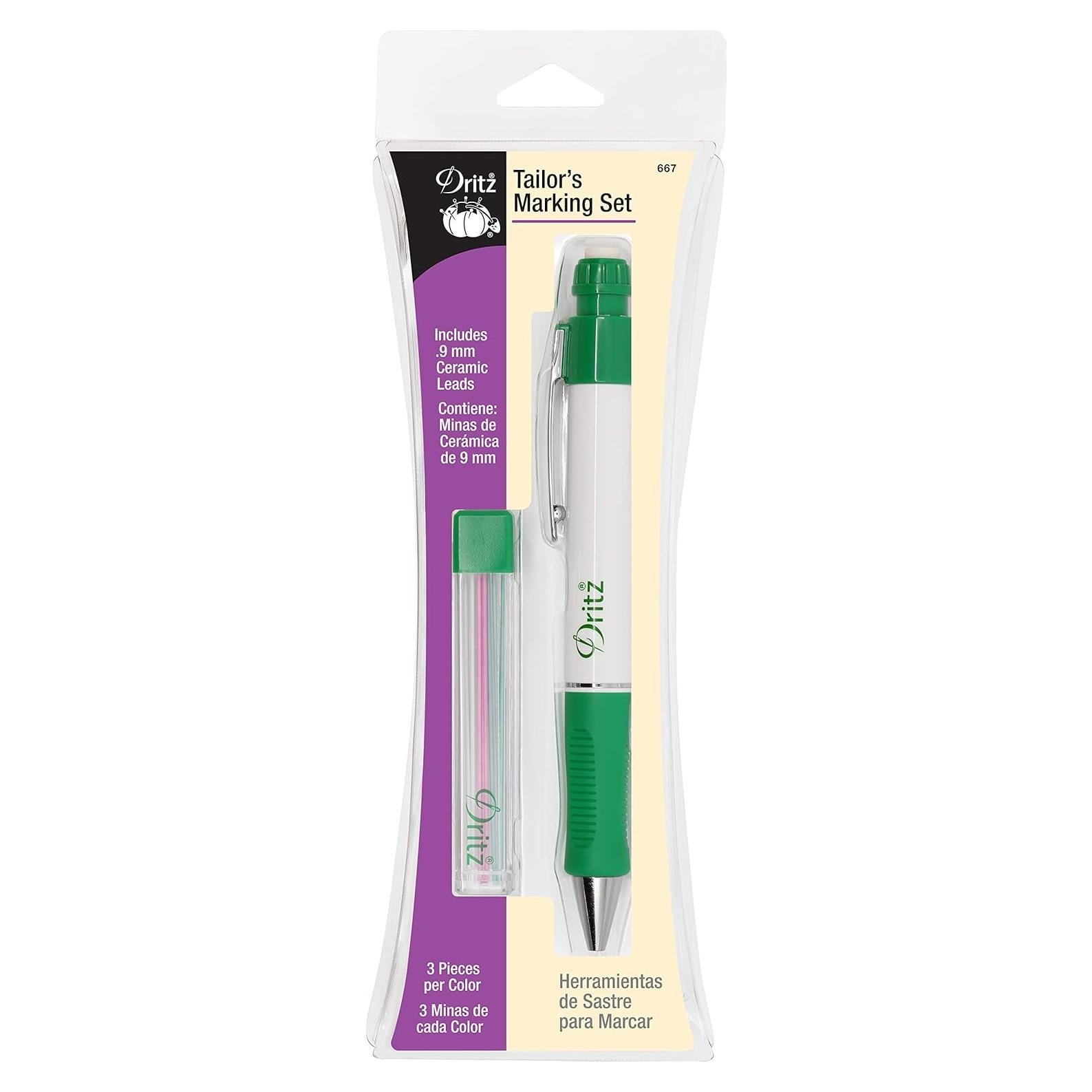 Juego de Marcado de Colores Dritz para Coser y Manualidades