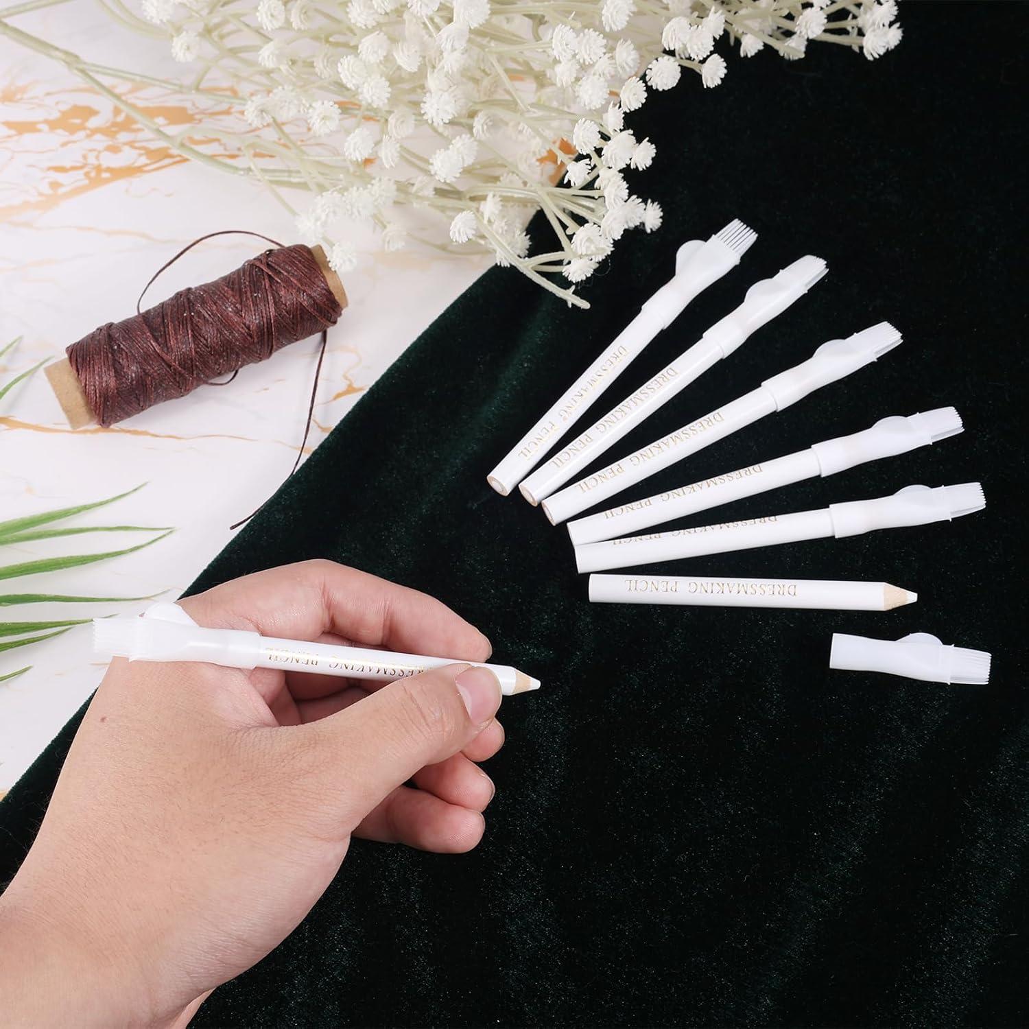 BOXOB 7 Lápices de Marcado de Tela Solubles en Agua 22.23cm