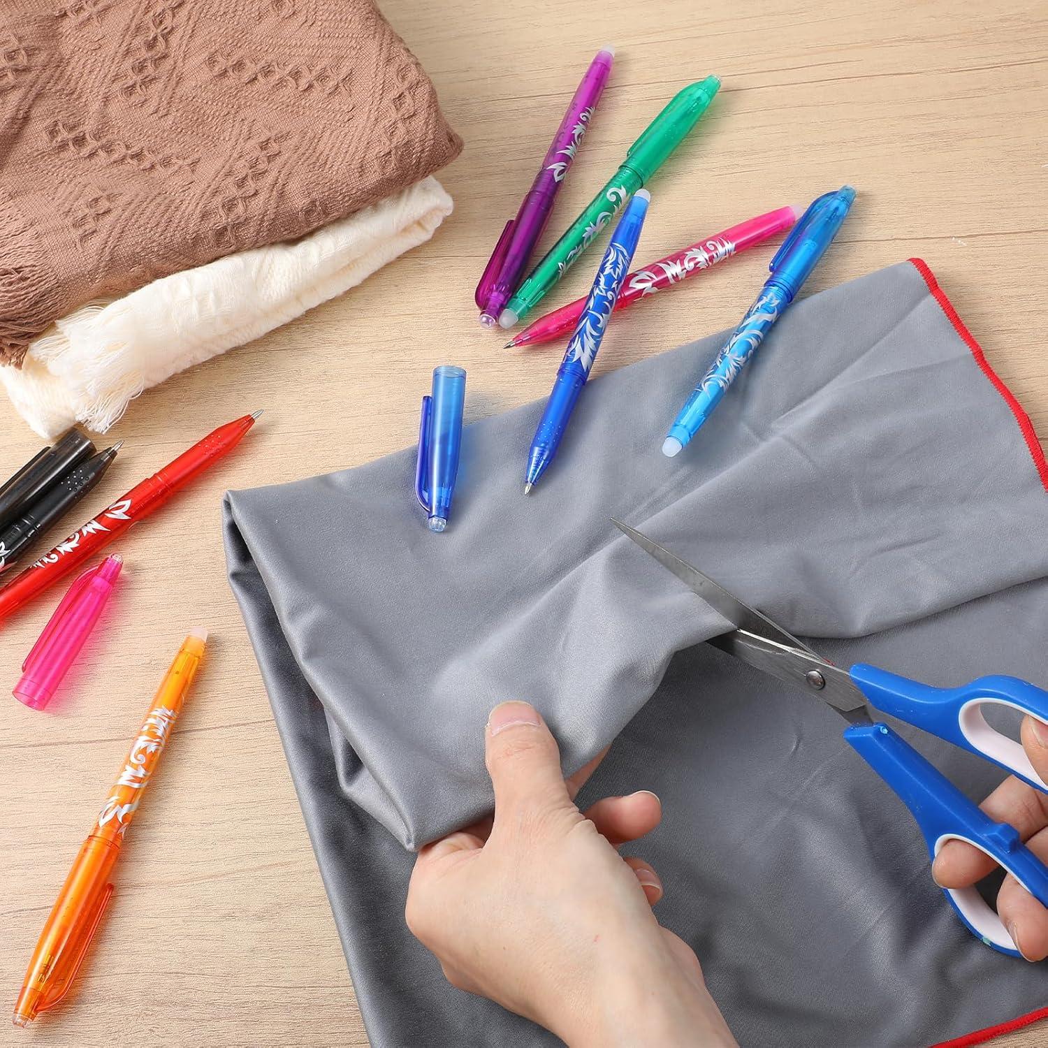 8 Bolígrafos Borrables por Calor Hpmjz para Tela 0.5mm