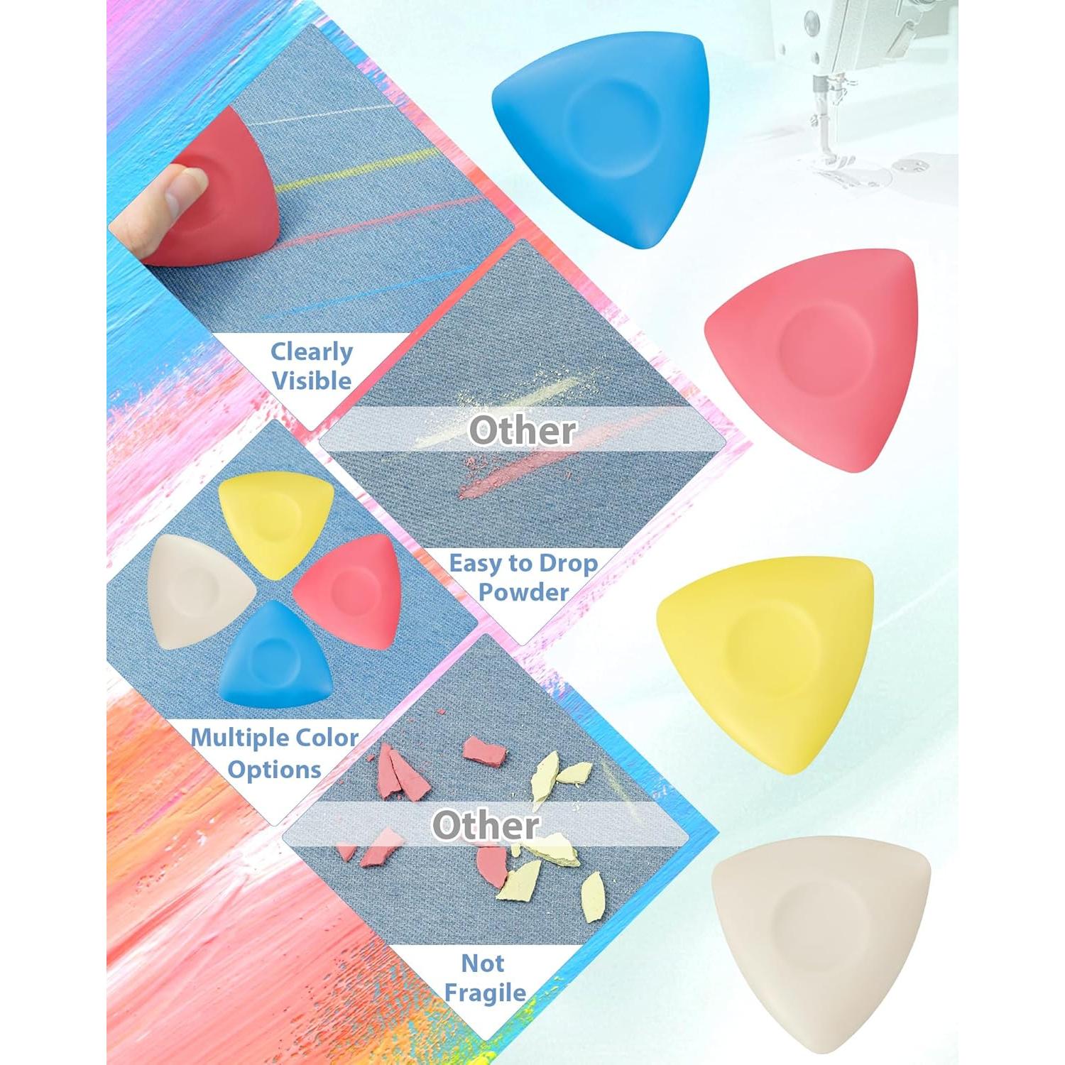 Juego de Tiza de Sastre FIVEIZERO 4 Piezas Multicolor