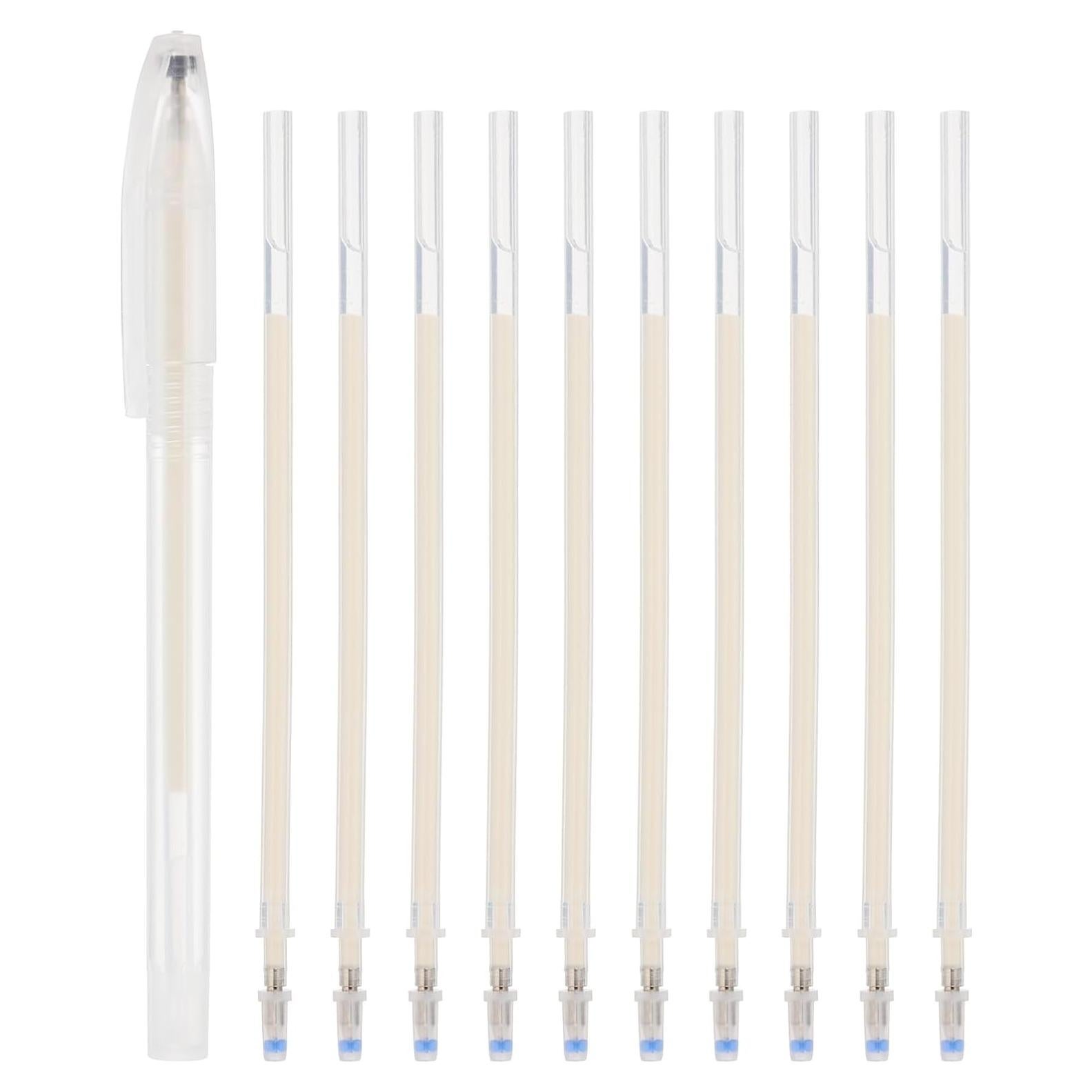 Recargas de Bolígrafos Borrables PATIKIL 10 Pcs 1mm Beige