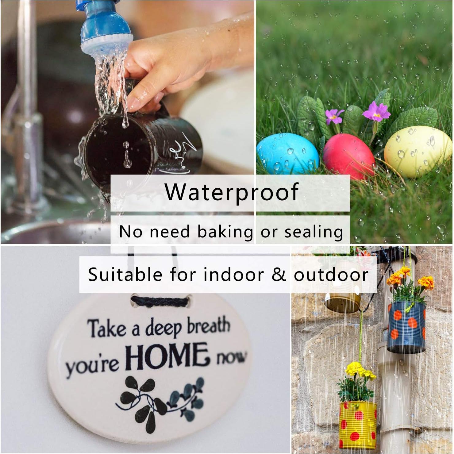 Marcadores de Pintura TFIVE Set de 12 Colores a Base de Aceite