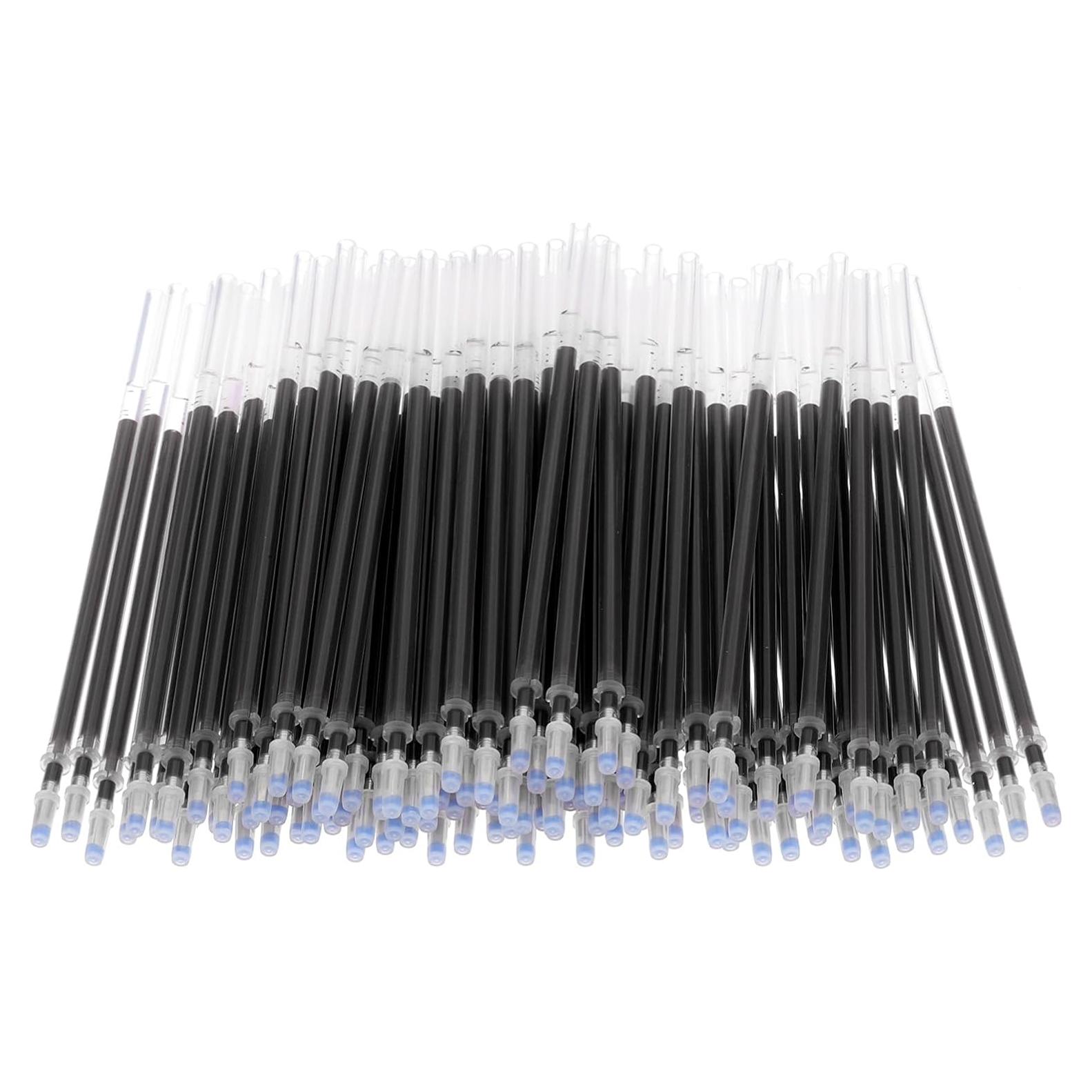 Recargas de Bolígrafos Borrables PATIKIL 100 Pcs 1mm Tinta Negra