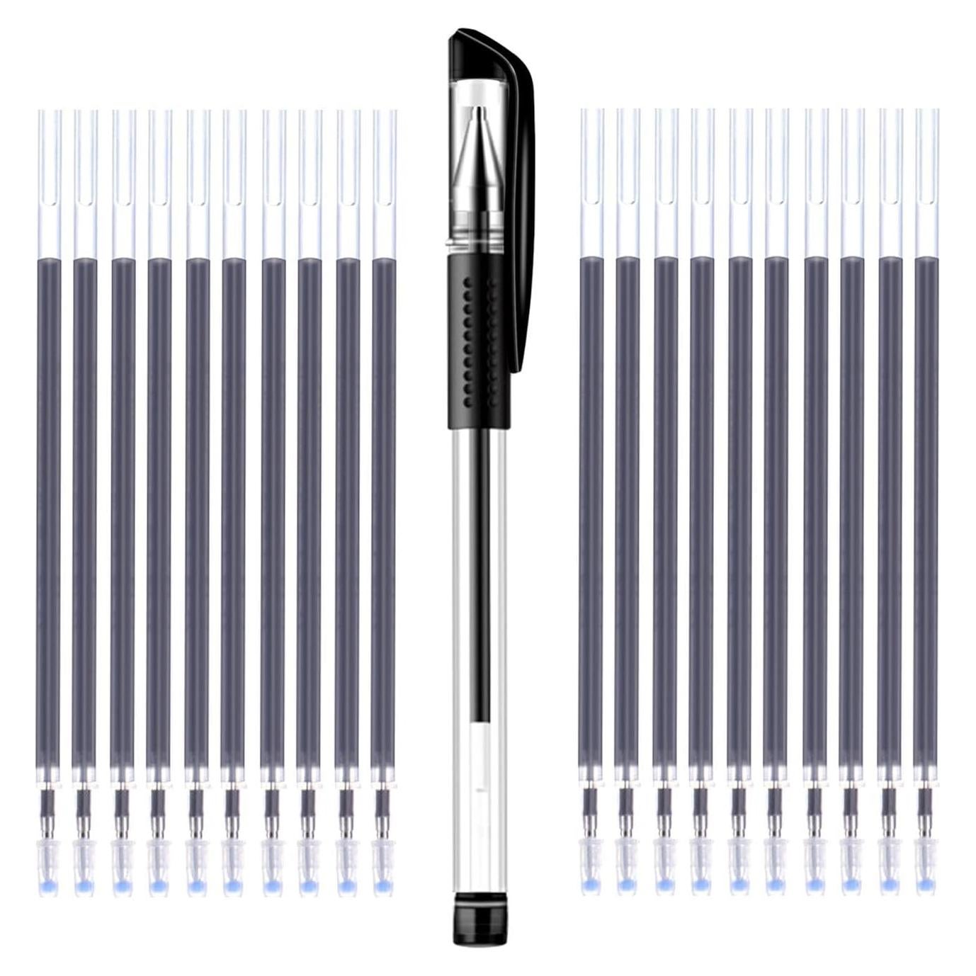 Bolígrafo Borrable por Calor iNee con 20 Recargas, Negro