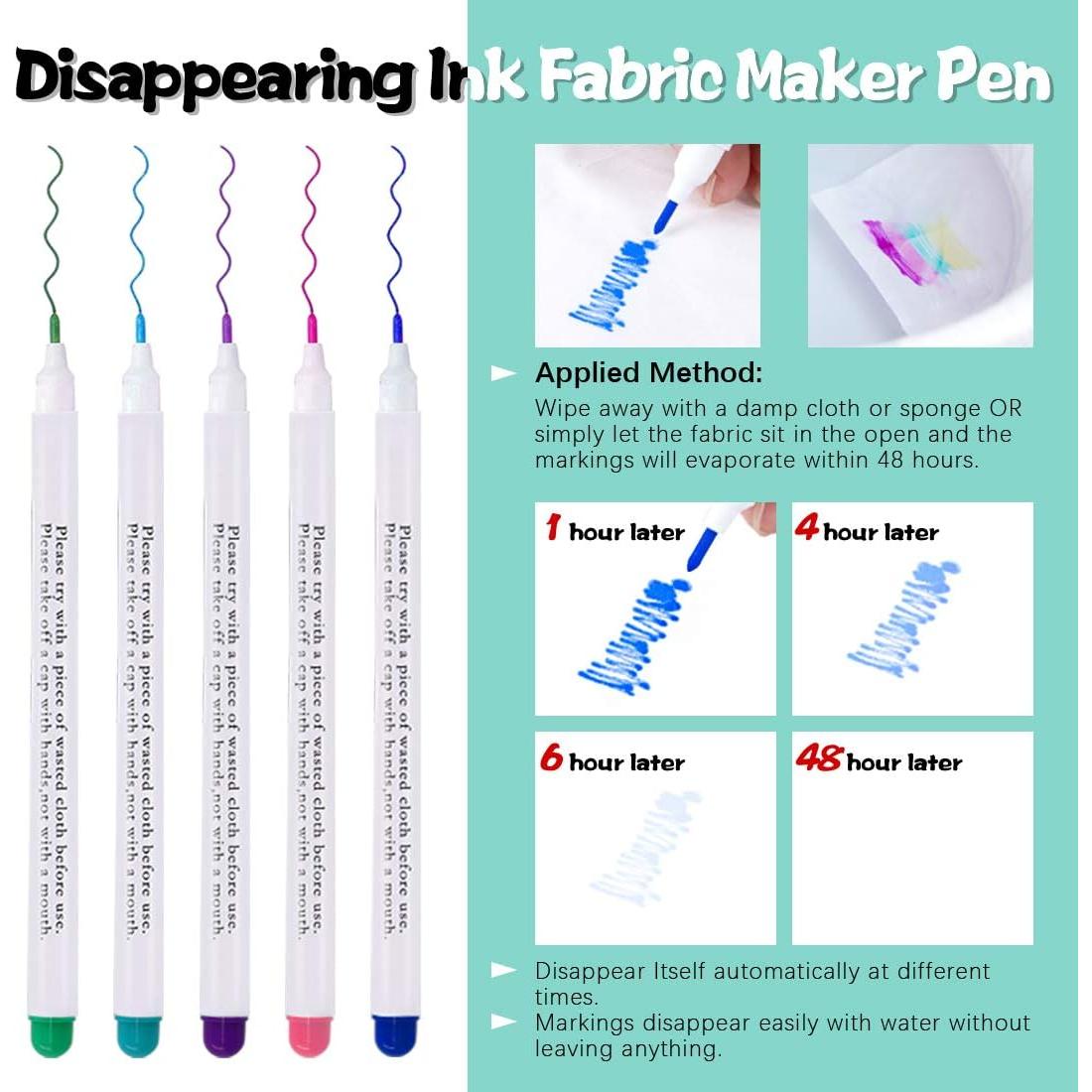 Kit de Herramientas de Costura Swpeet 32 Piezas Tiza y Lápiz