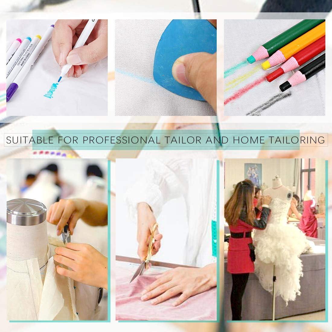 Kit de Herramientas de Costura Swpeet 32 Piezas Tiza y Lápiz