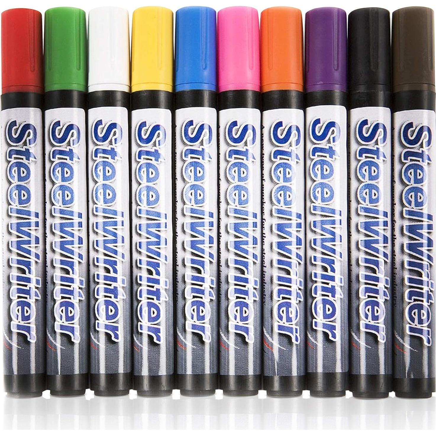 Bolígrafo de Pintura para Metal Rainbow - Rojo - 1 Unidad