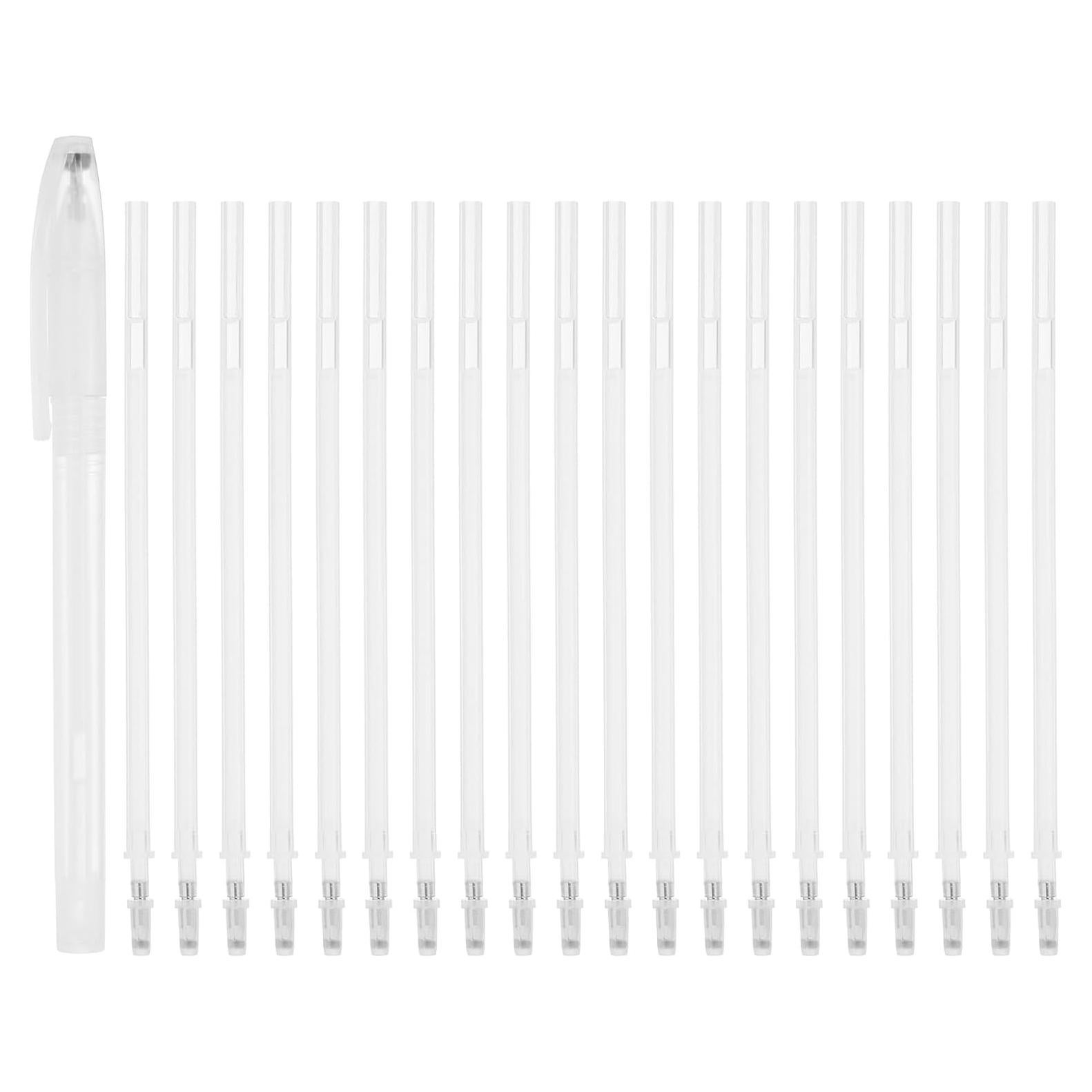 Recargas de Bolígrafos Borrables PATIKIL 20 Pcs 1mm Tinta Blanca