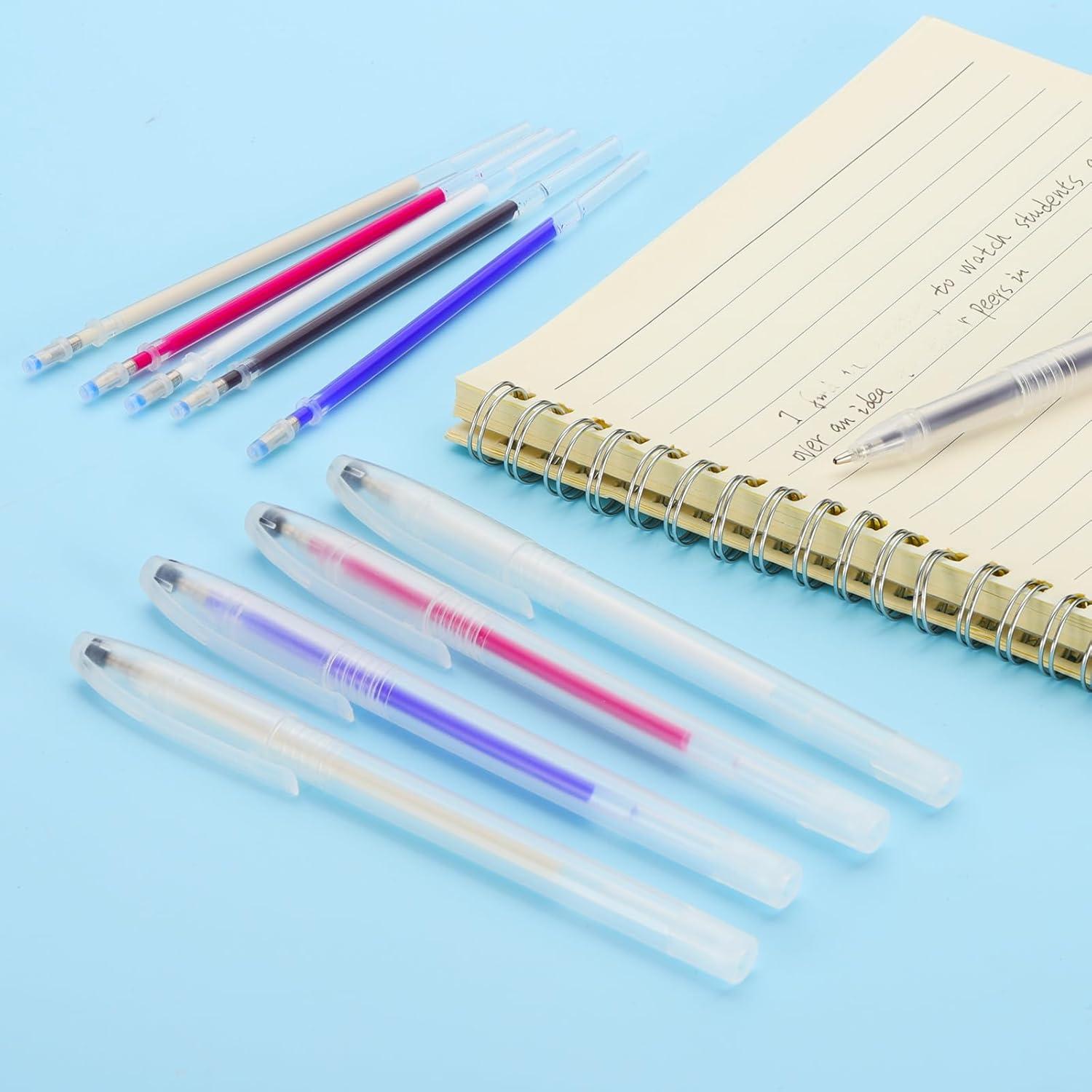 Recargas de Bolígrafos Borrables PATIKIL 20 Pcs 1mm Tinta Blanca