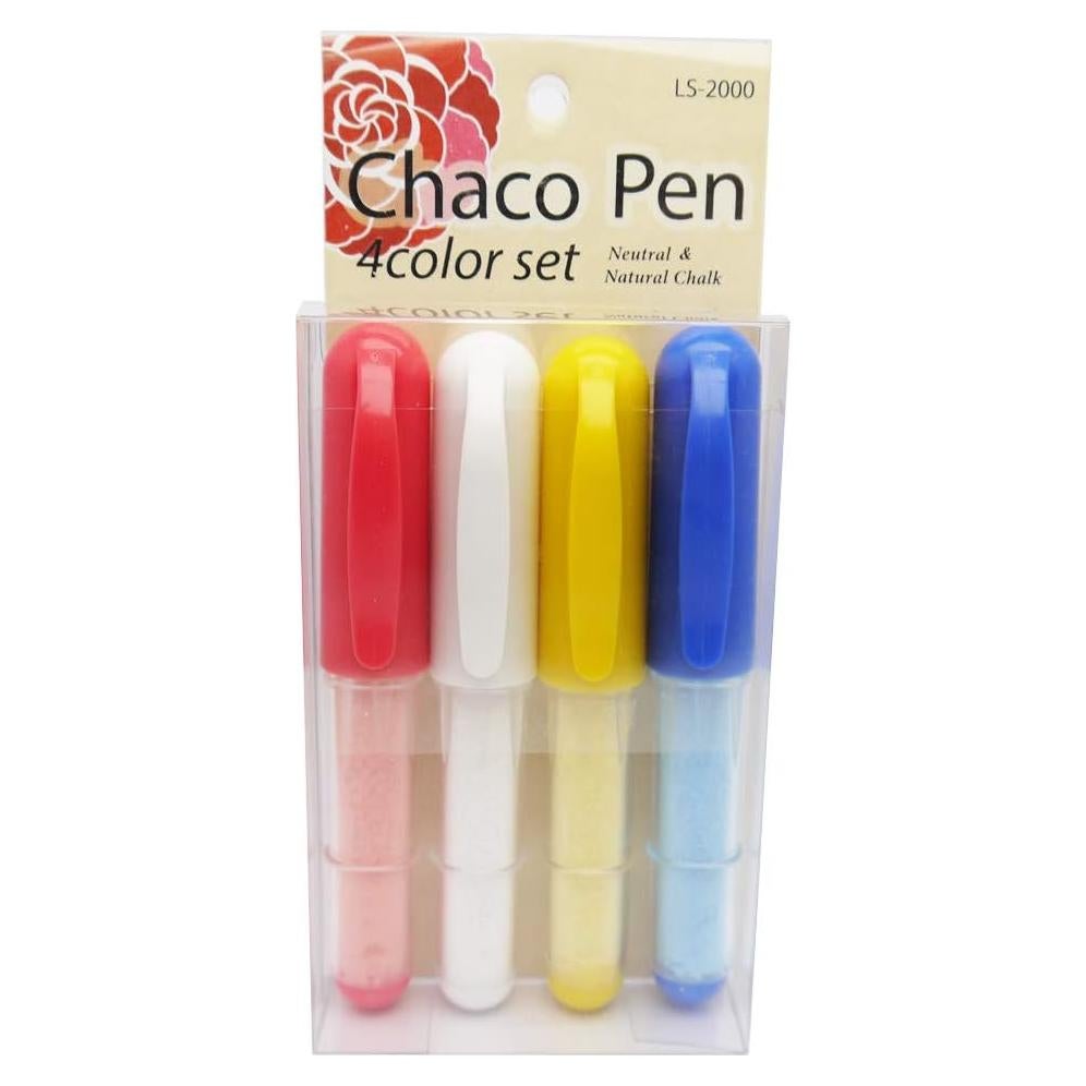 Bolígrafos de Tiza Chaco ZIGZAGSTORM 4 Colores para Costura