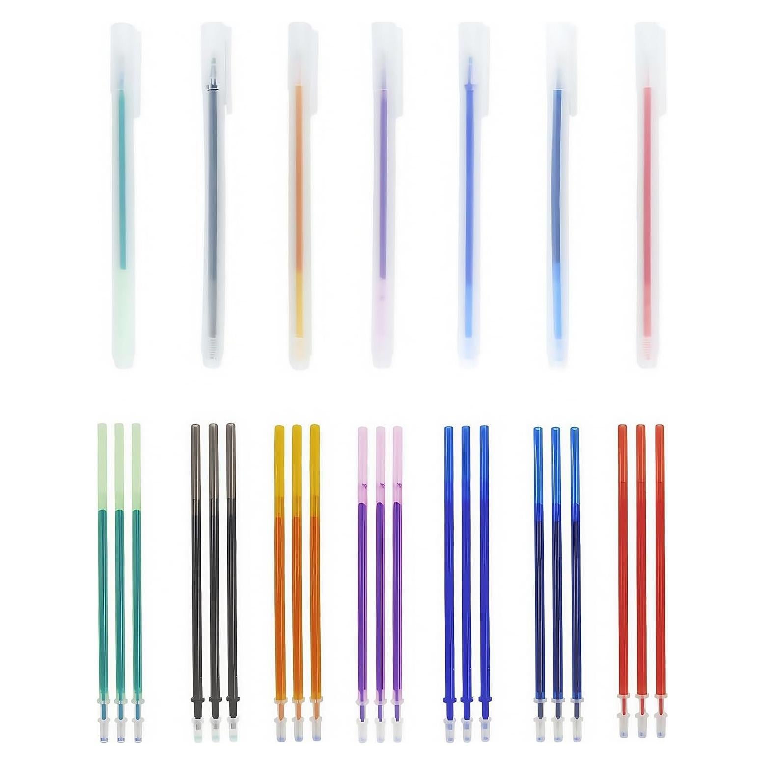 Set de Marcadores de Tela Borrables smrtcol 7 Colores 0.5mm