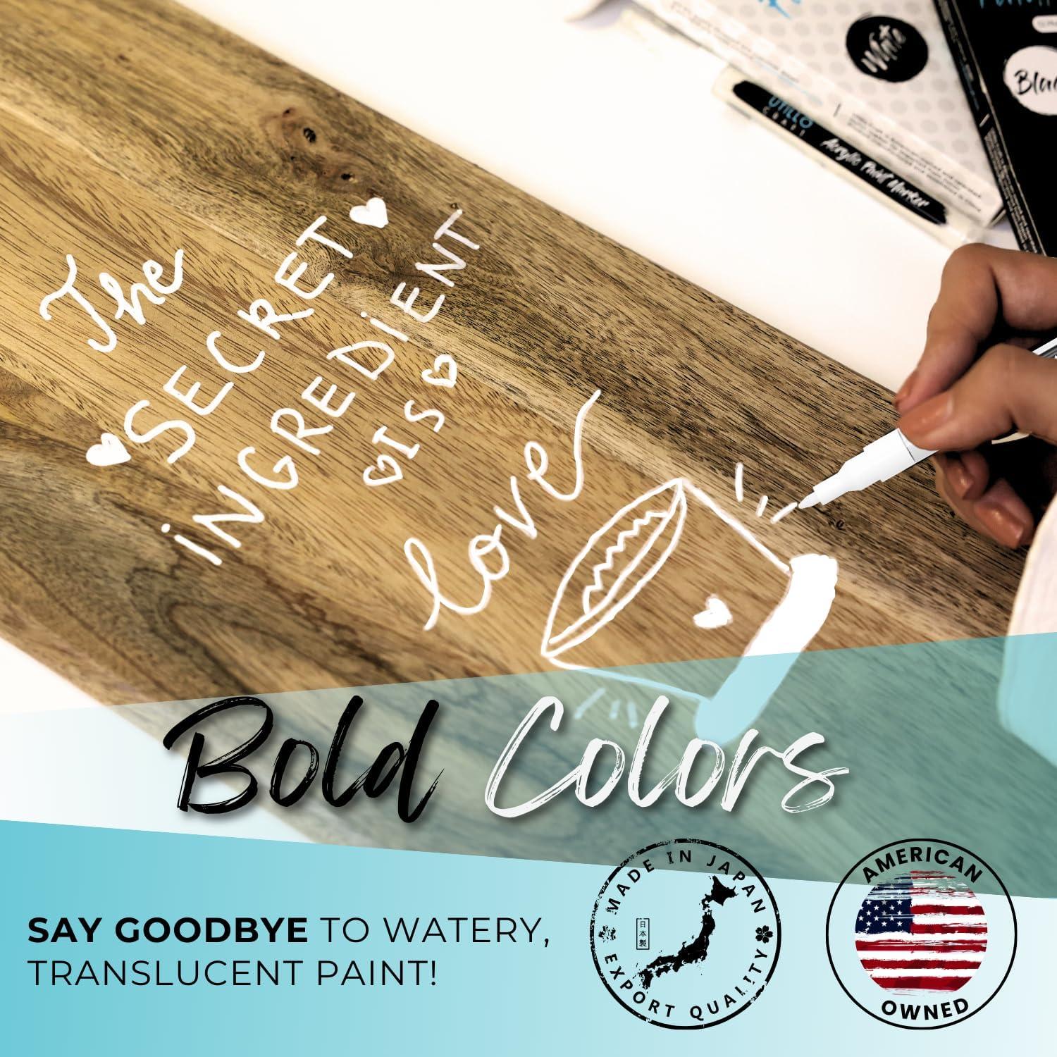 Bolígrafos de Pintura Acrílica Utillo Craft 0.7mm Paquete de 8