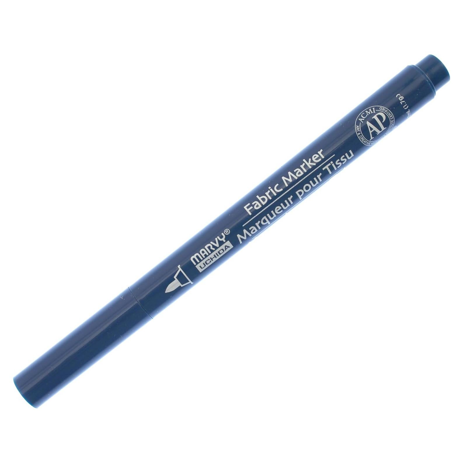 Marcador de Tela Uchida 522-C-33 Punta Fina Marino