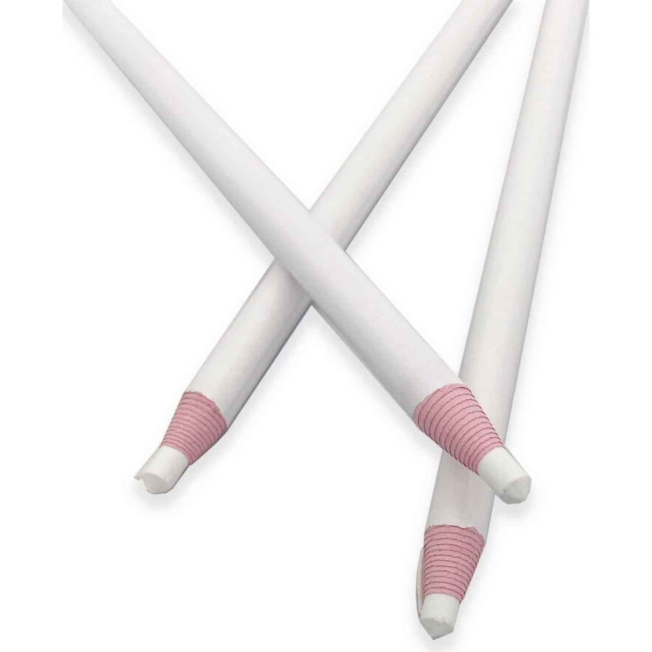 Lápiz de Marcado para Costura YOLIKO 6 Pcs Blanco Borrable