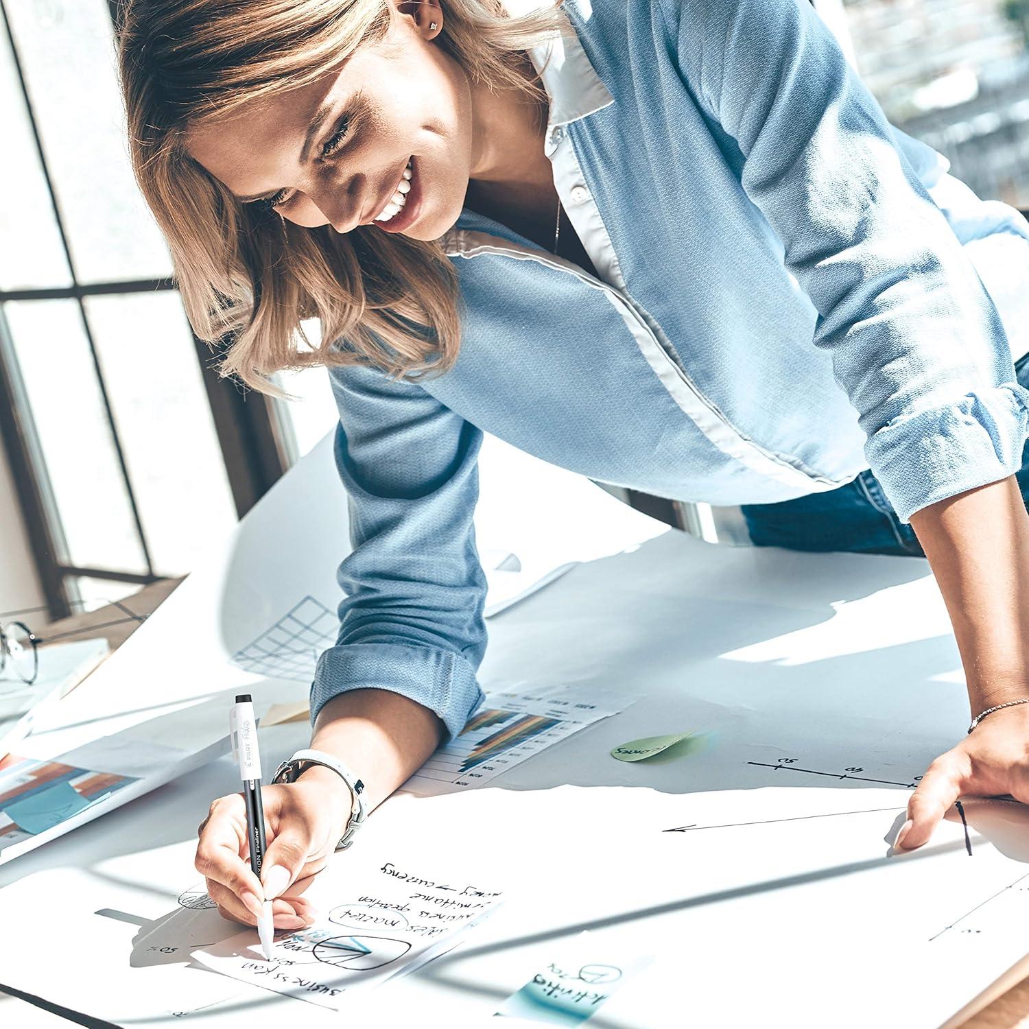 Bolígrafos Marcadores Borrables Pilot FriXion 0.7 mm, Paquete de 12