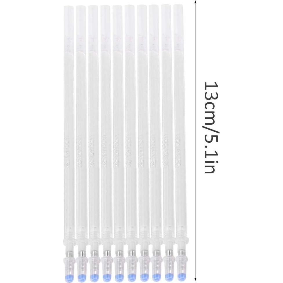 Recarga de bolígrafo desaparecedor AYNEFY, 100 piezas, 13cm