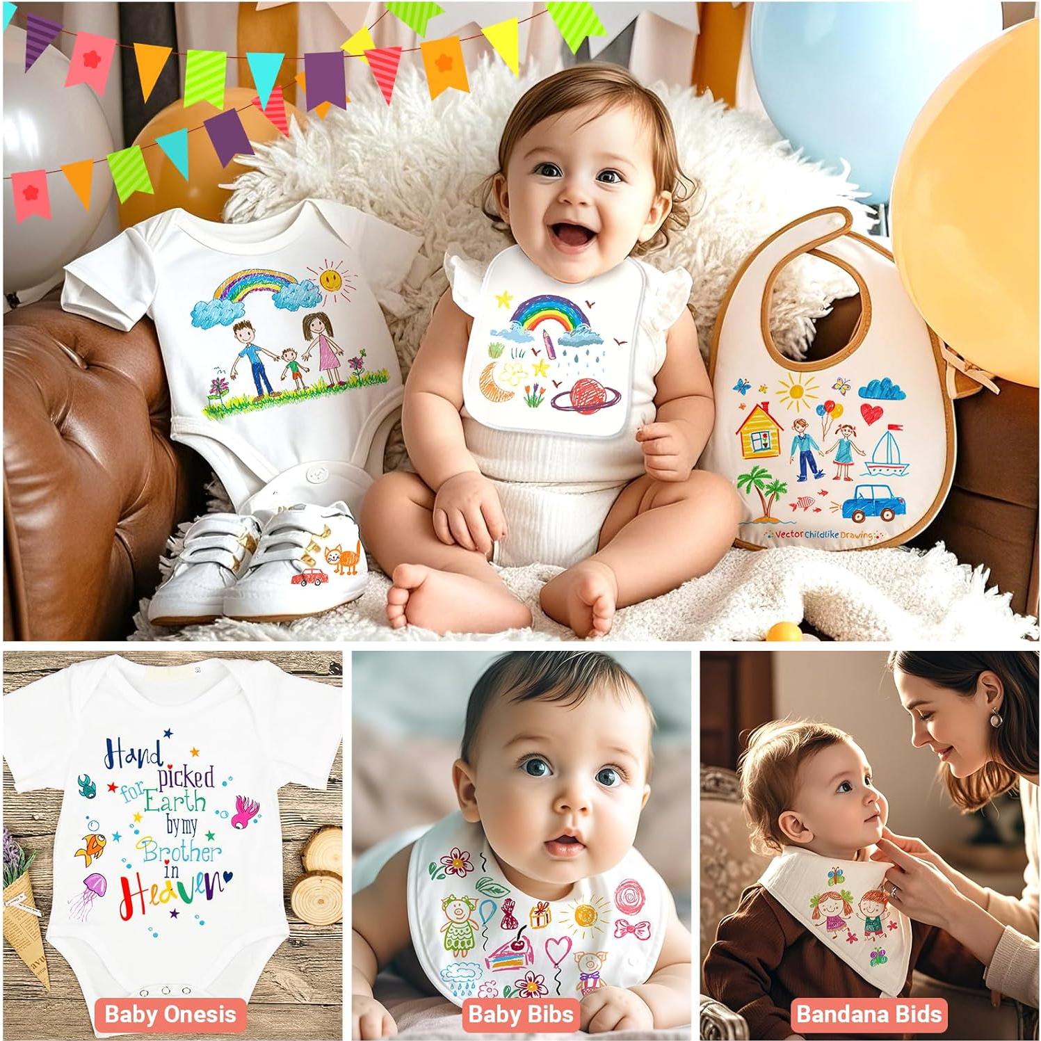 Marcadores de Tela JR.WHITE Set de 24 Colores Permanentes