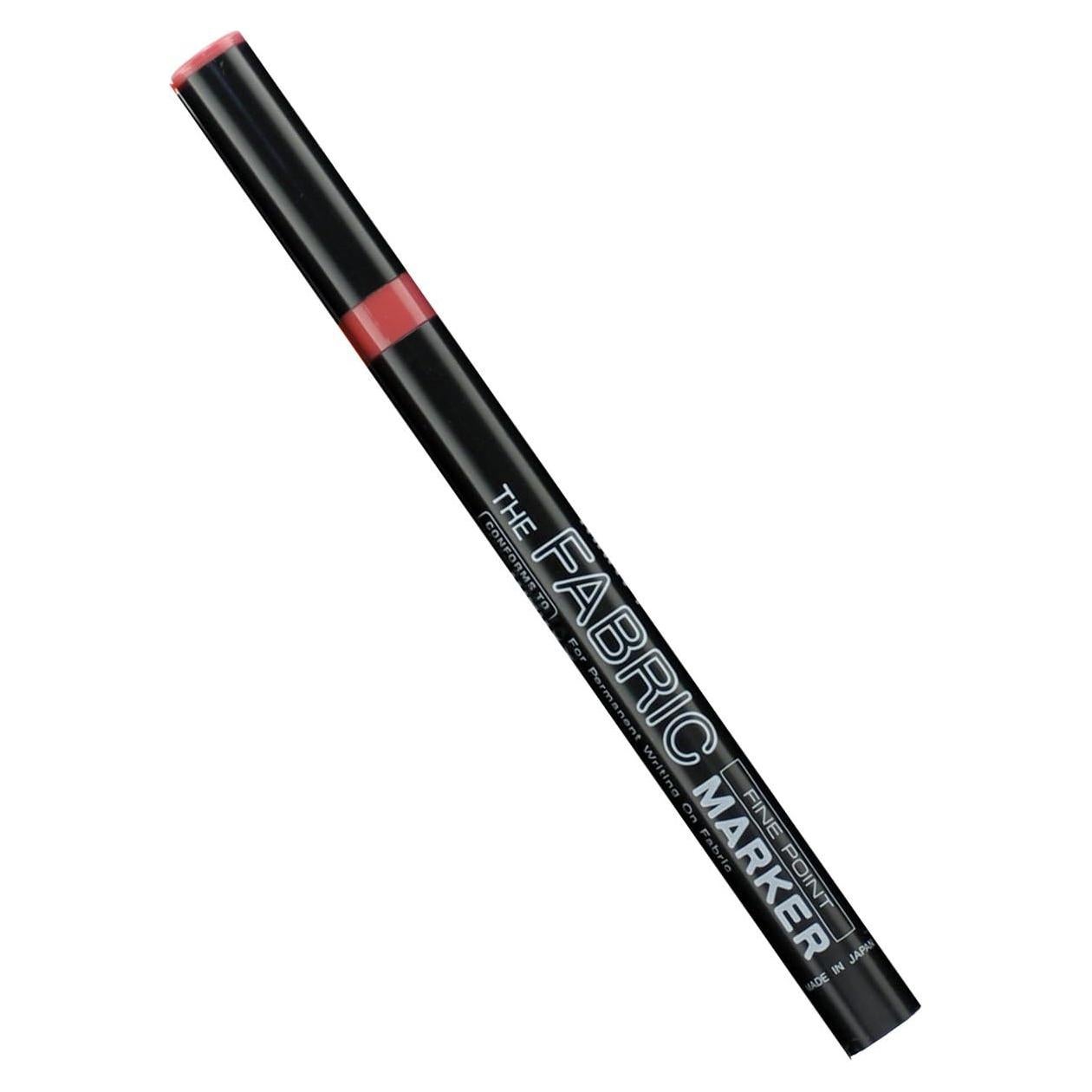 Marcador de Tela Uchida 522-C-48 Punta Fina Carmesí