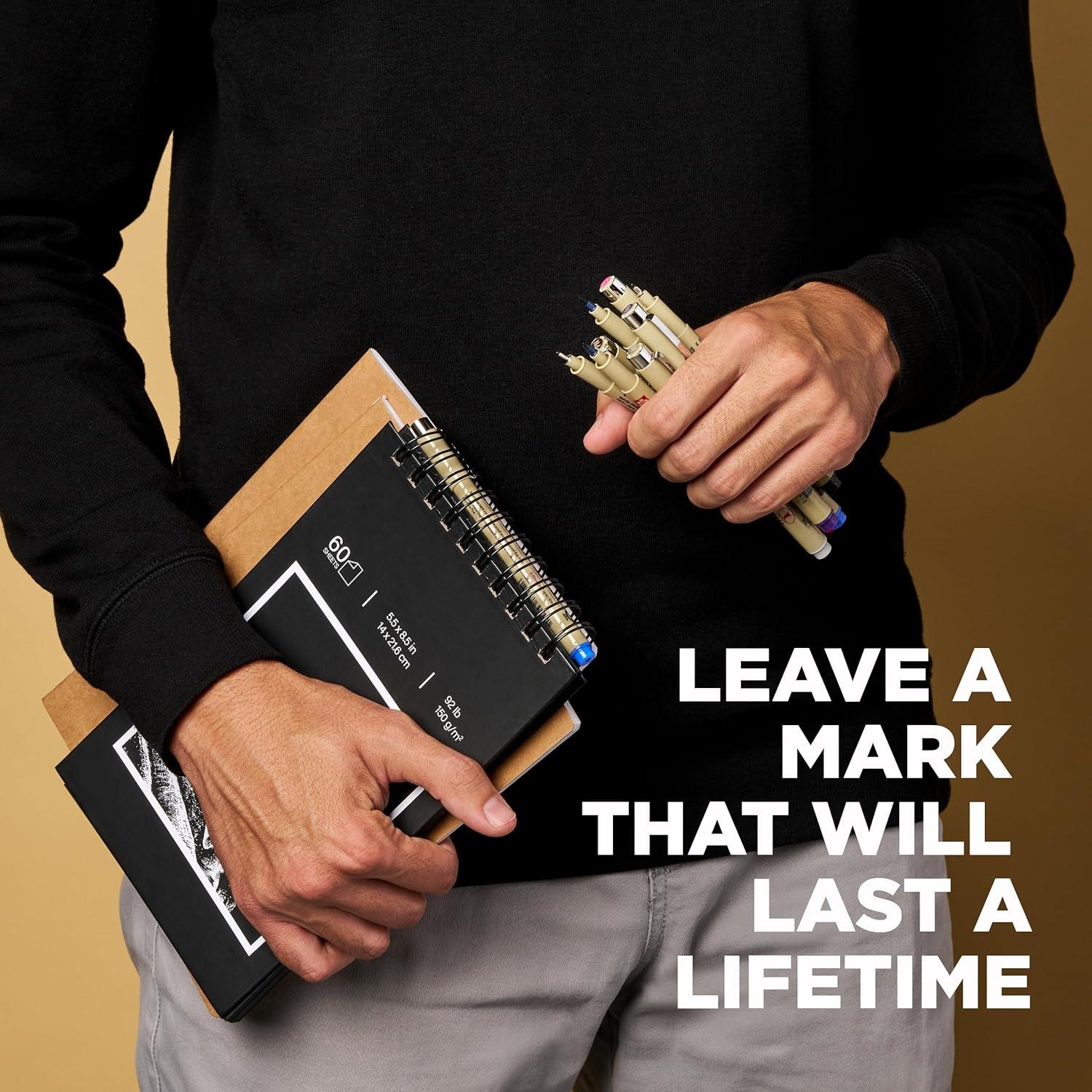 Set de Plumas Sakura Pigma Micron 05 - 8 Colores para Arte