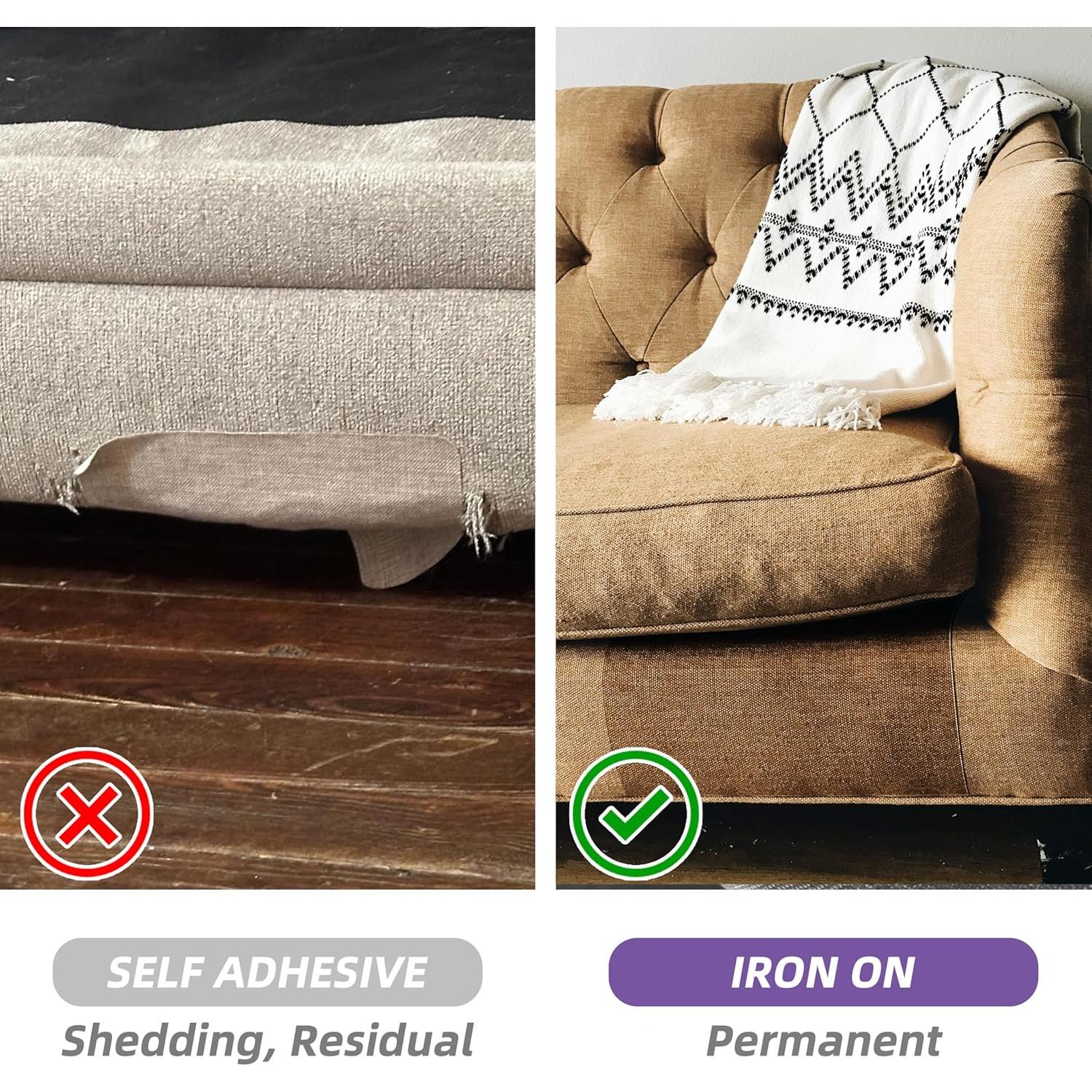 Kit de Reparación de Sofá JCATTC 10.4x165 cm Impermeable Avena