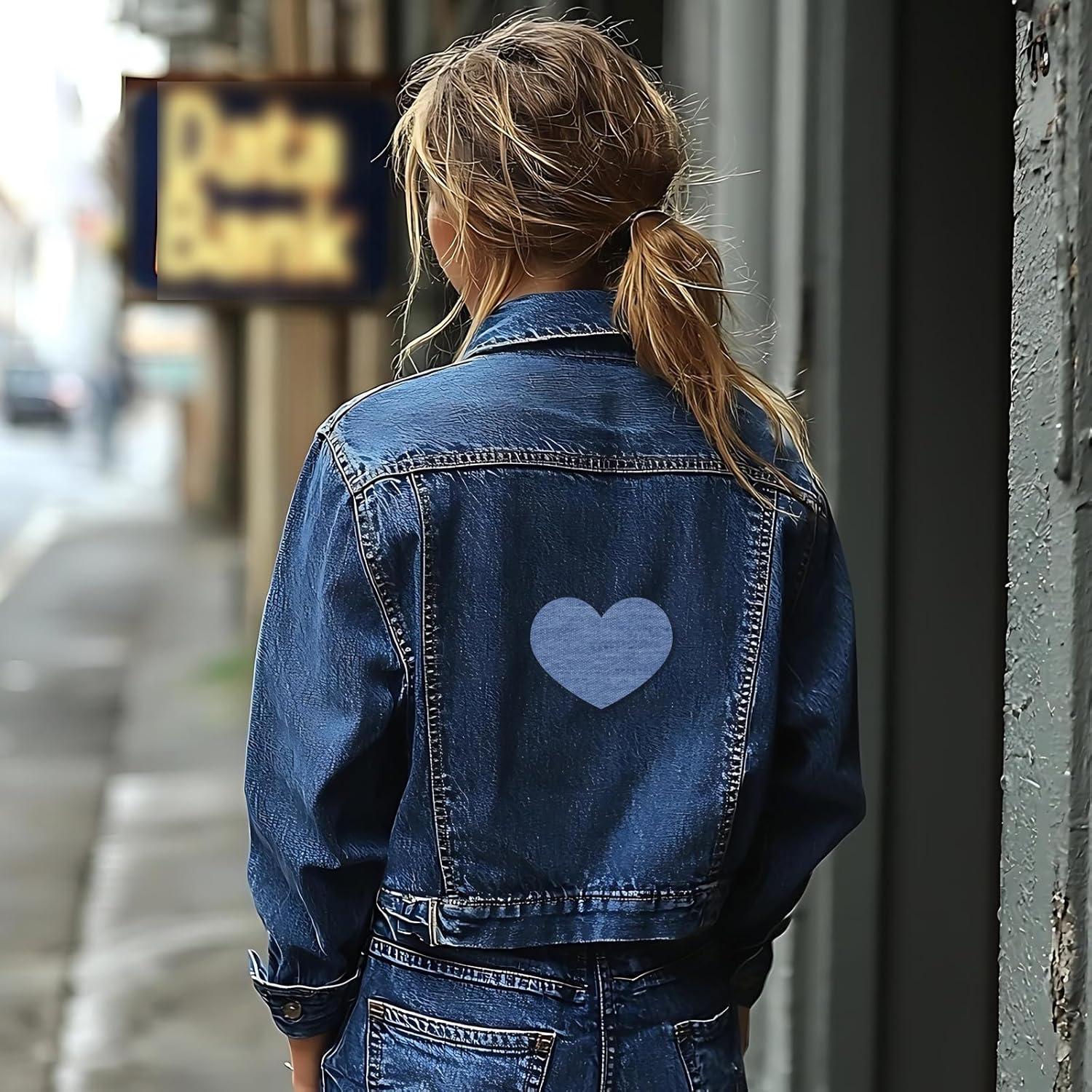 20 Parches de Planchar QIYUDA para Jeans y Ropa - 5 Colores