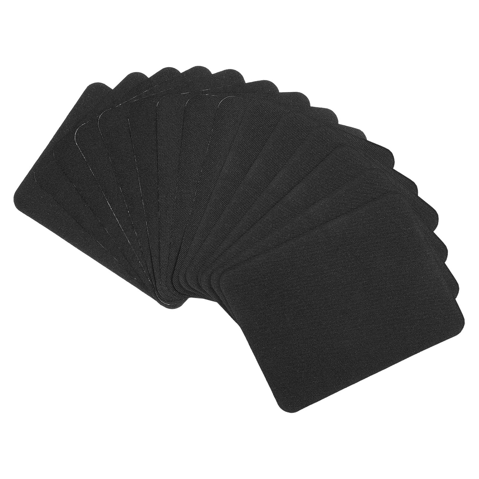 Giantree Parche Termoadhesivo Negro 15 Piezas 12.5x9.5cm