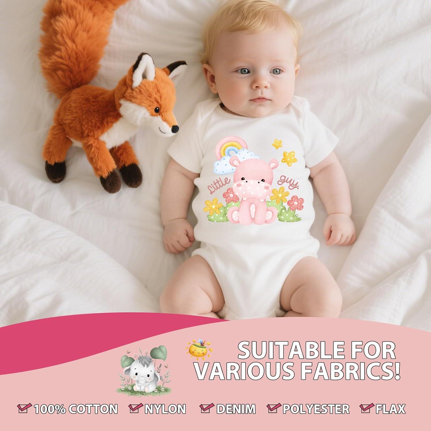 Kit de Transferencias de Plancha Falueqg - 30 Piezas Animales