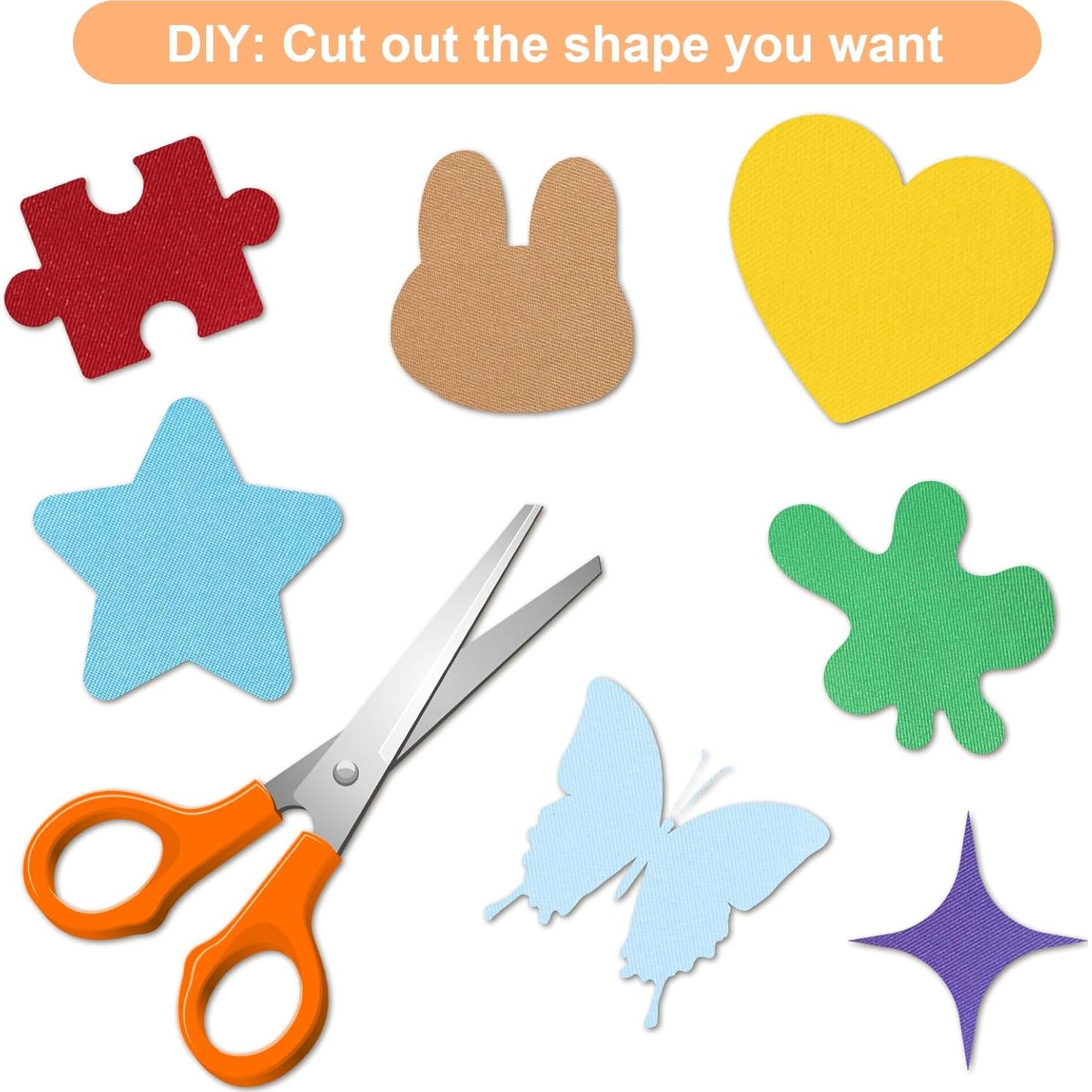 Parche termoadhesivo Yolev 28PCS 9.5x12.5cm para ropa