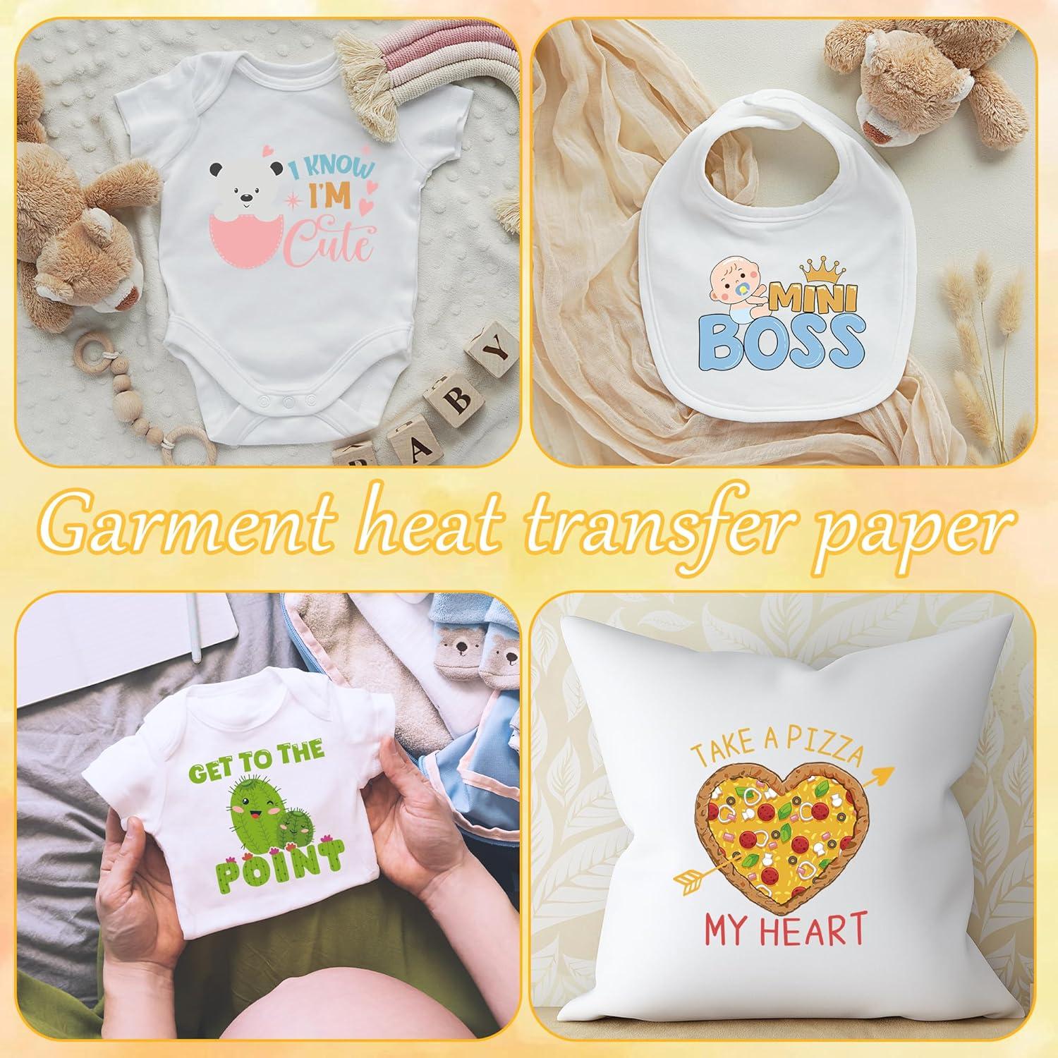 Transfers de Planchar Divertidos CRASHOT - 36 Piezas para Bebés