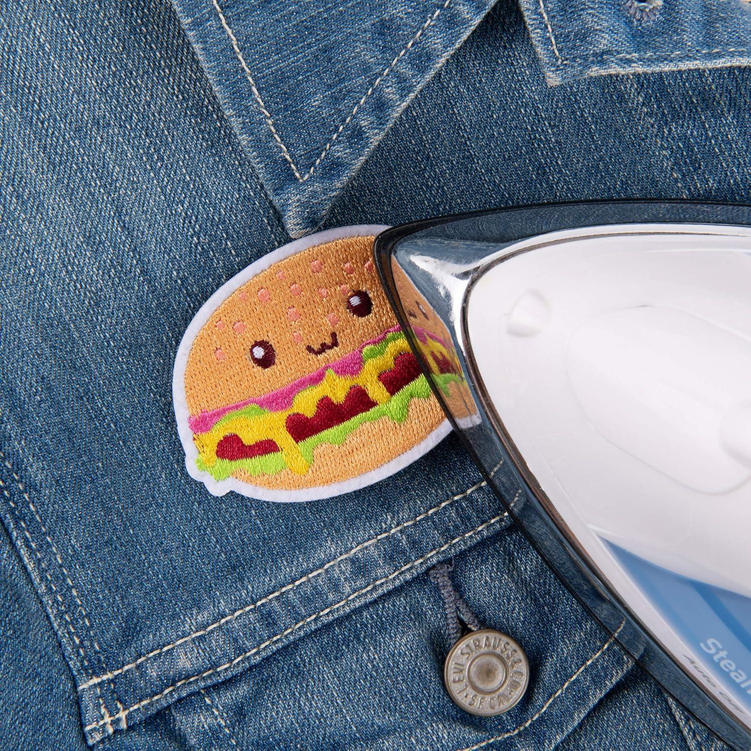 Parches Kawaii de Animales en Comida SCS Direct - 24 Piezas