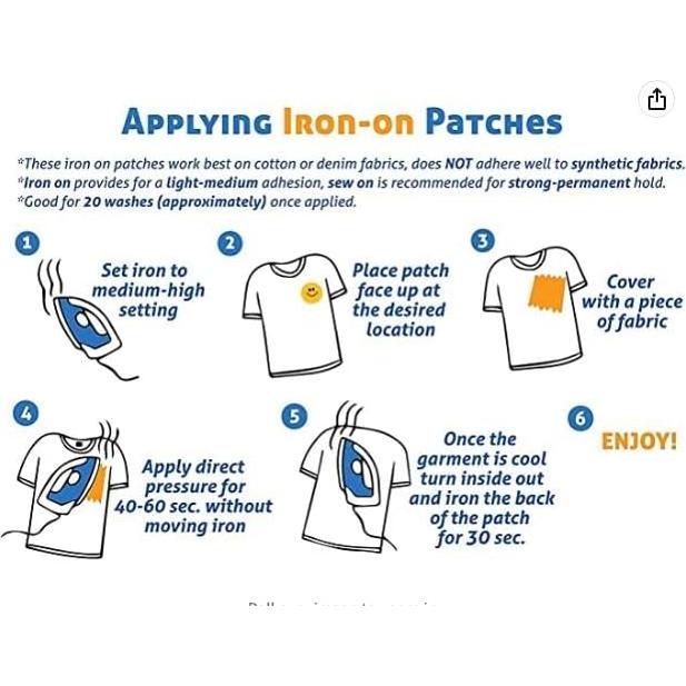 Kit 20 Parches Bordados Policías Ulricar Autoadhesivos