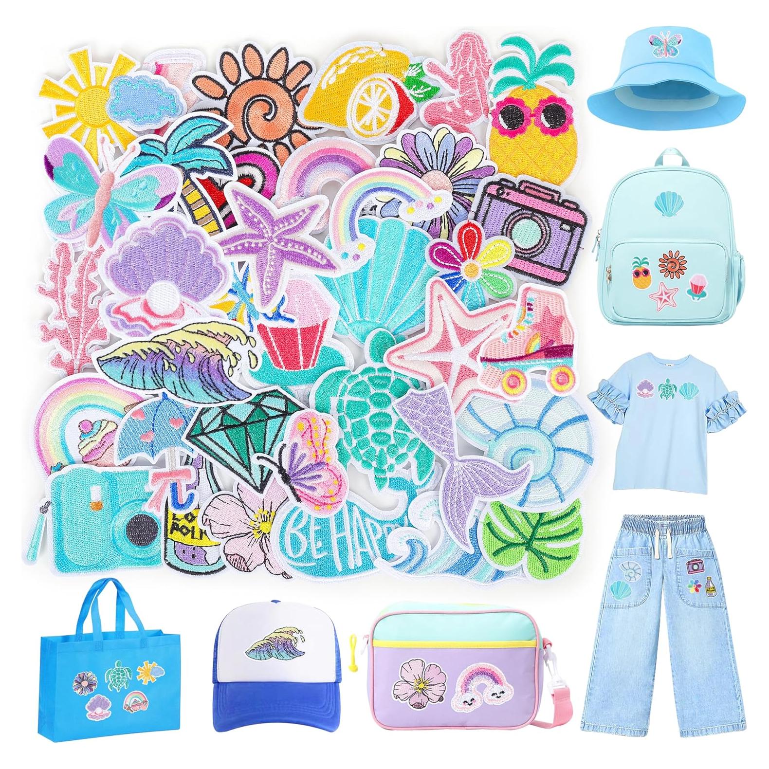 Parche de Planchar Funcolor 36 Piezas Verano Oceánico