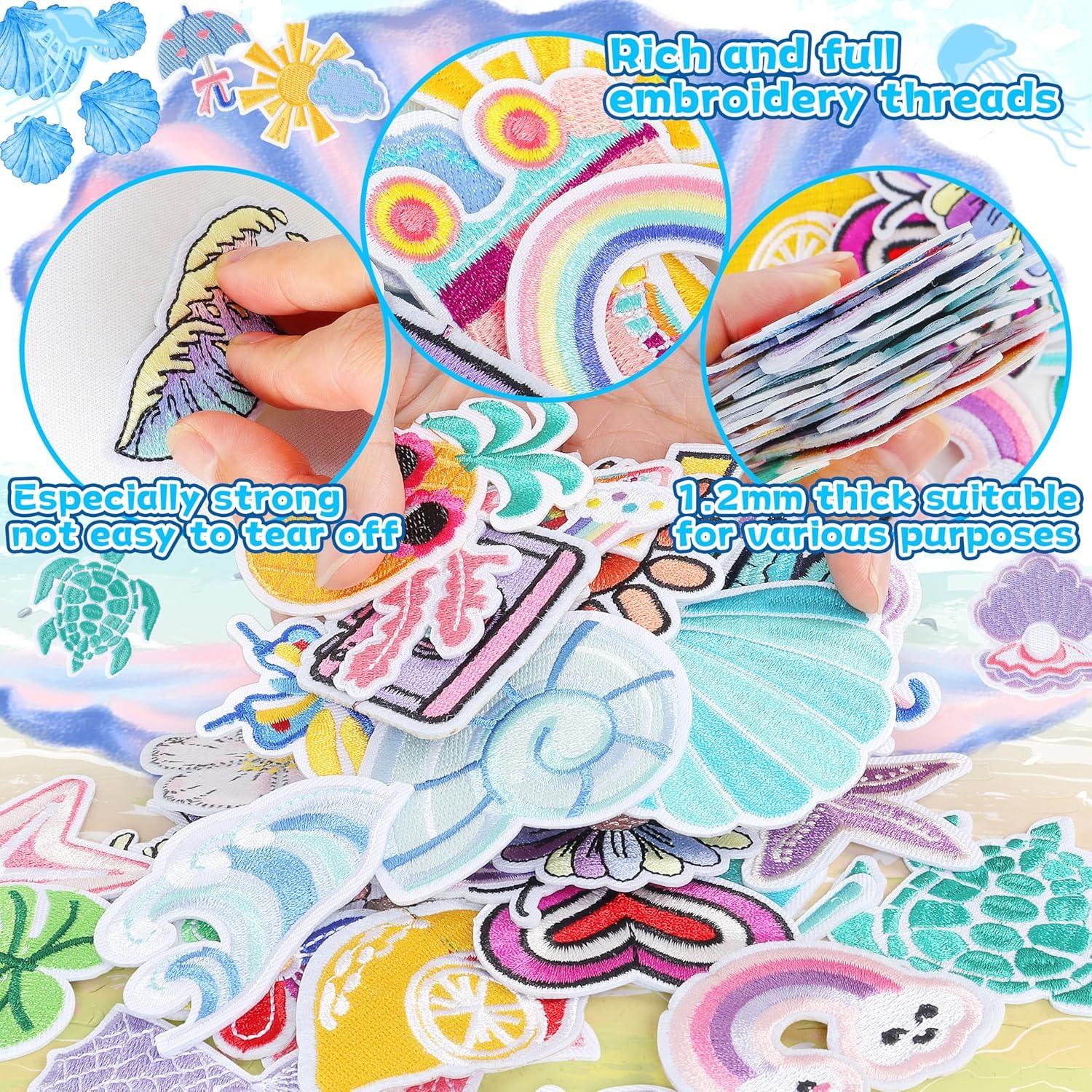 Parche de Planchar Funcolor 36 Piezas Verano Oceánico