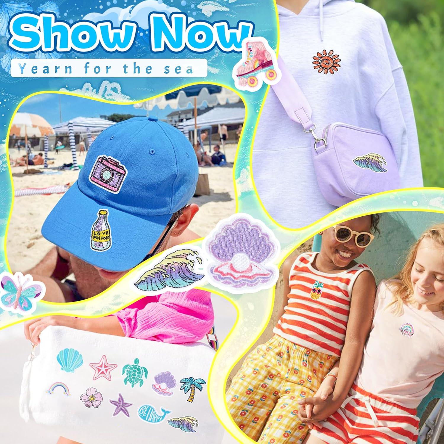 Parche de Planchar Funcolor 36 Piezas Verano Oceánico