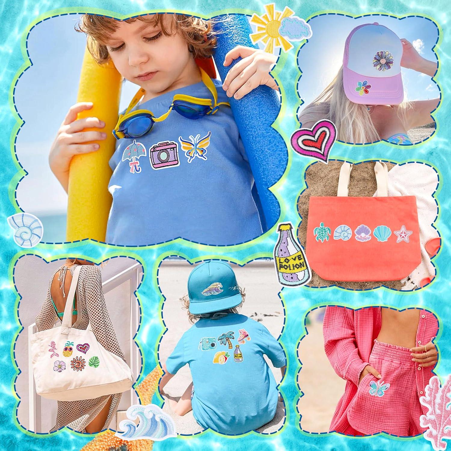 Parche de Planchar Funcolor 36 Piezas Verano Oceánico