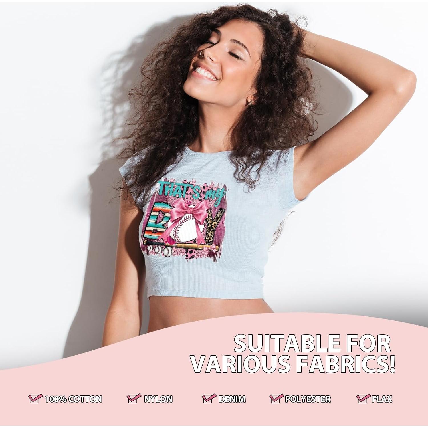 Transferencias de Calor Falueqg - 12 Piezas para Camisetas