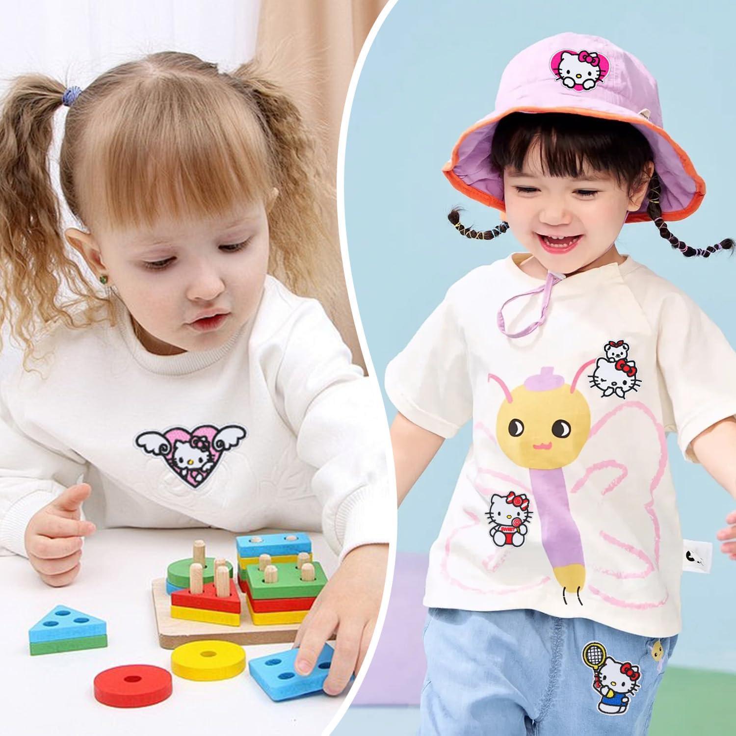 17 Parches Bordados de Gato WUTAOBON para Planchar y Coser