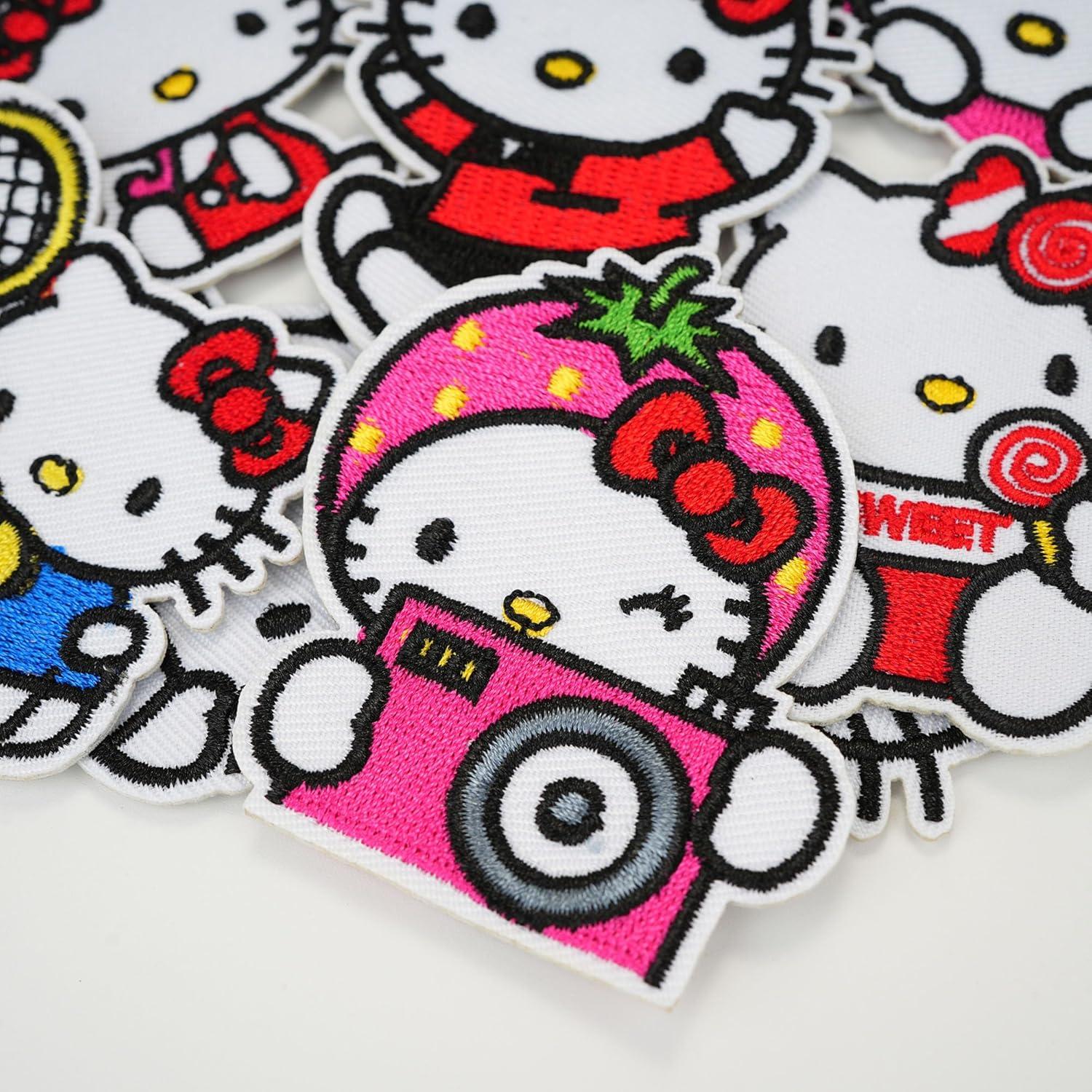 17 Parches Bordados de Gato WUTAOBON para Planchar y Coser