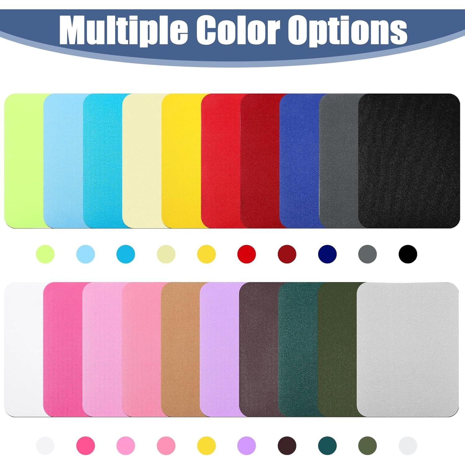 20 Parches de Hierro Multicolores 12.5x9.5cm Yuomeaz