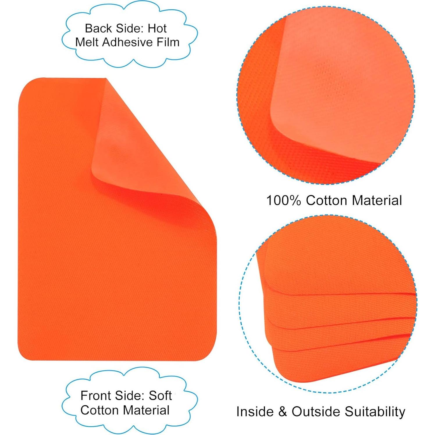 Parche Termoadhesivo PATIKIL 8 Piezas 12.5x9.5 cm Algodón