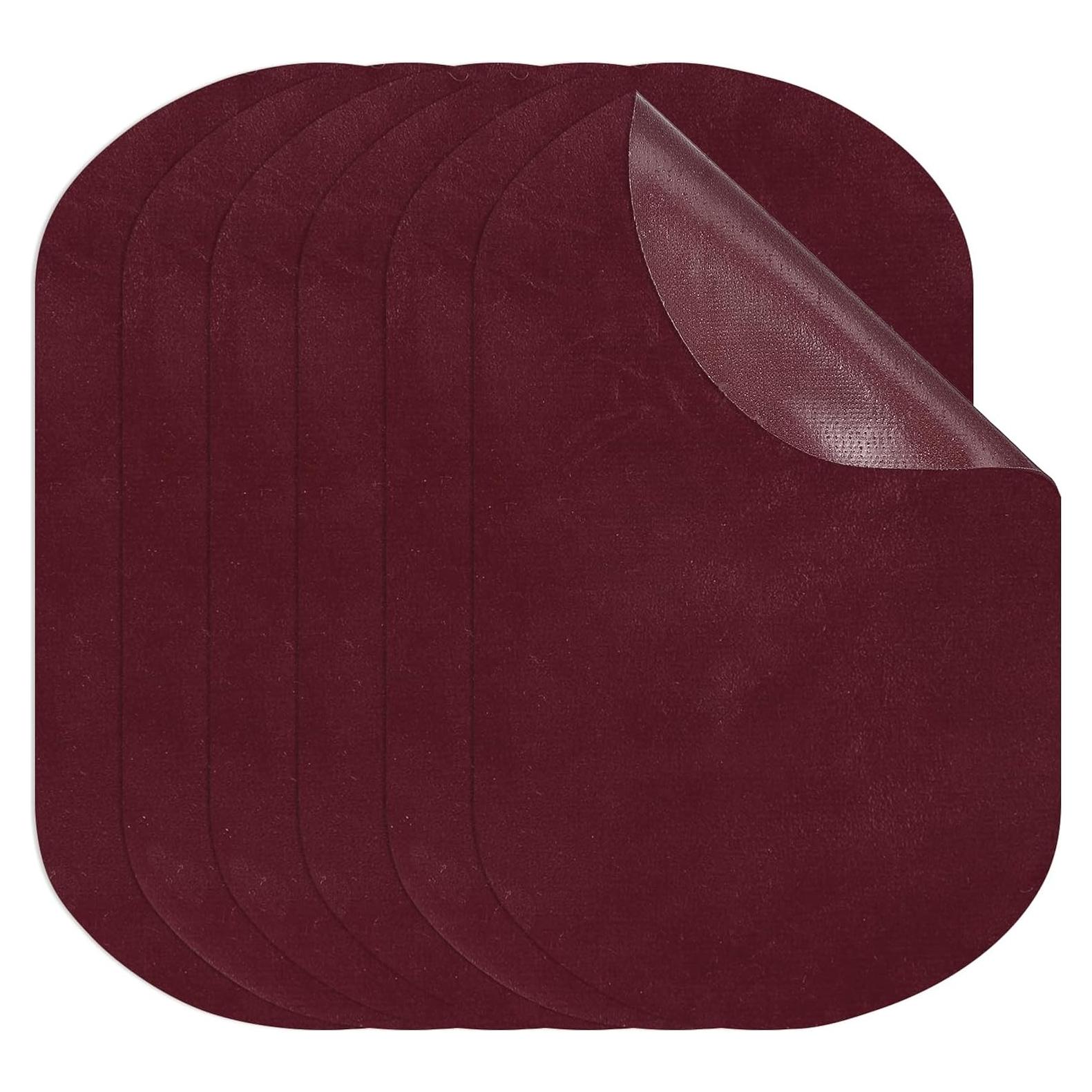 Parches Termoadhesivos PATIKIL 11x18 cm Marrón - Paquete de 6