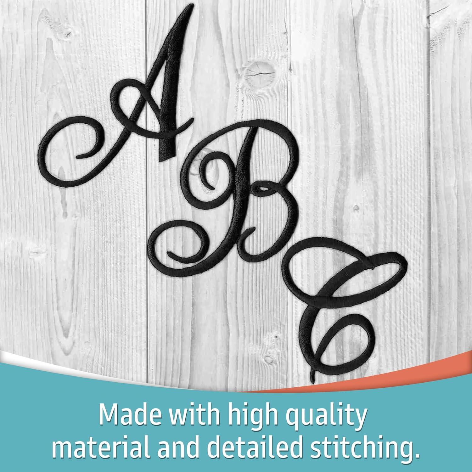 Kit de Parches de Letras Monograma 26 Piezas Lagartos Riendo