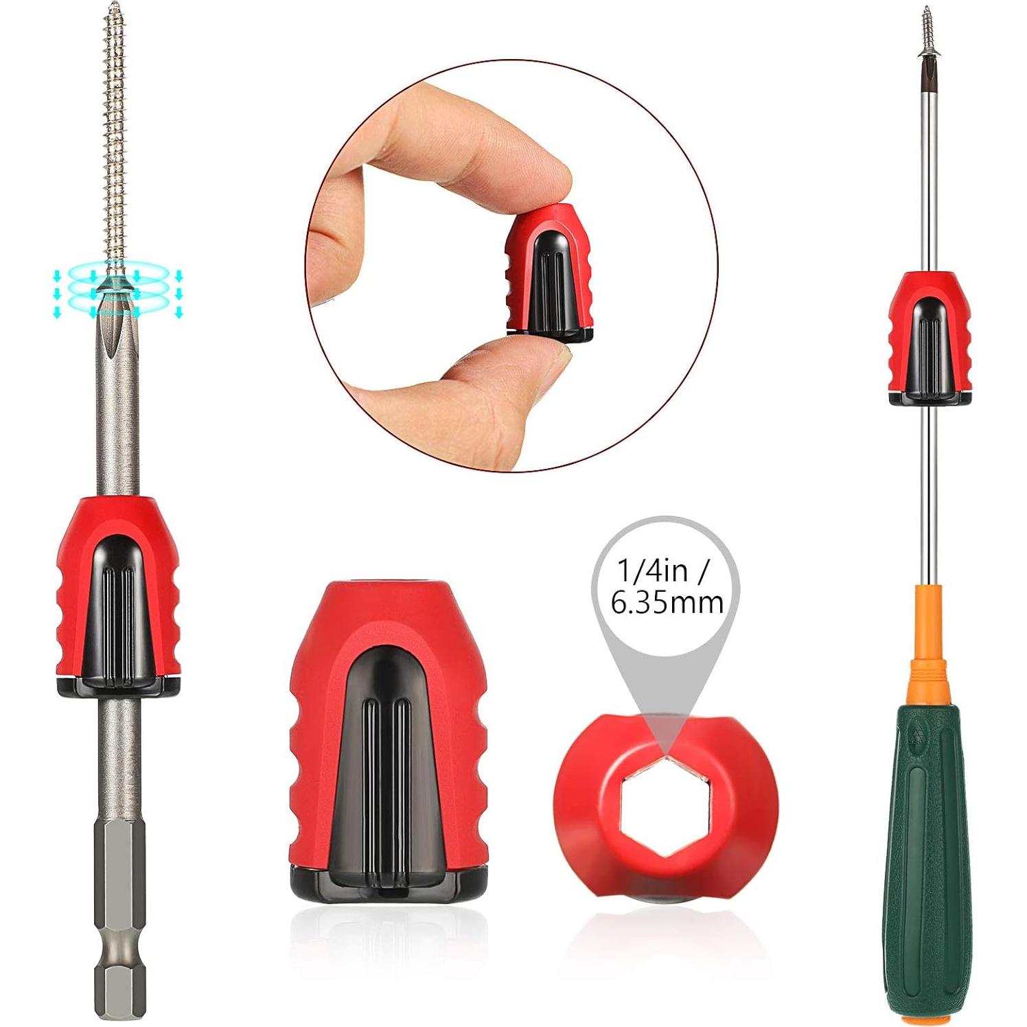 Anillos magnéticos para tornillos Ripeng 6.35 mm 5 piezas