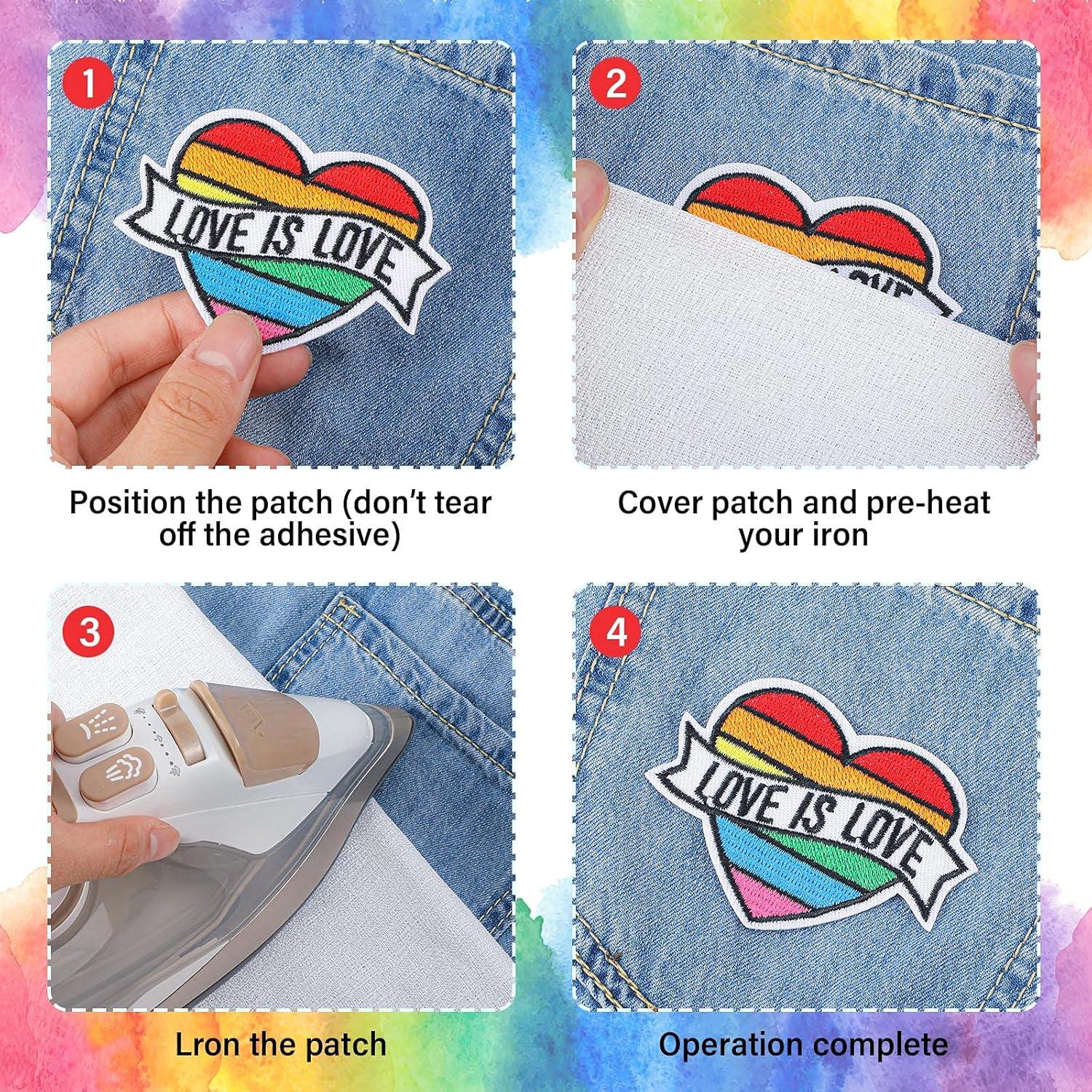 Kit 26 Piezas Parches Bordados Chuangdi para Ropa DIY