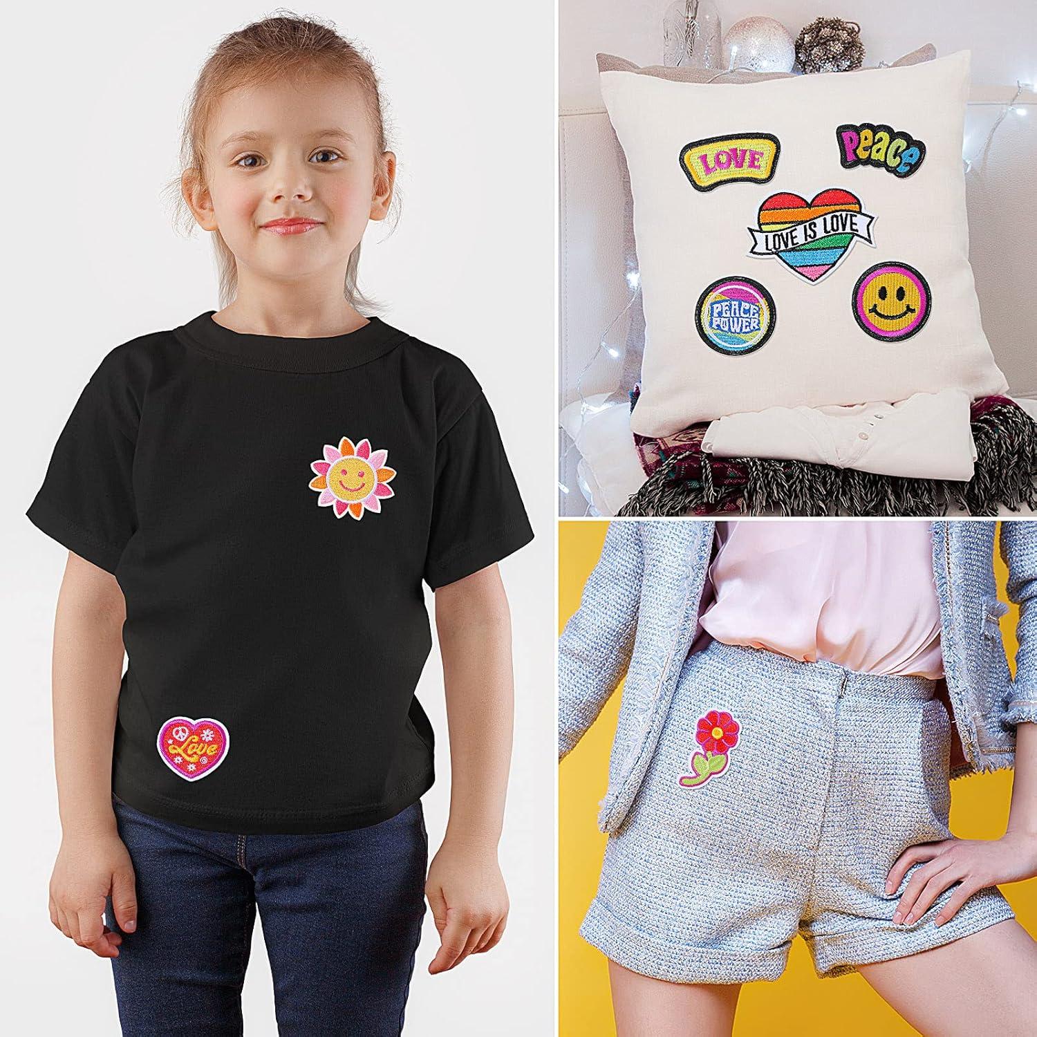 Kit 26 Piezas Parches Bordados Chuangdi para Ropa DIY